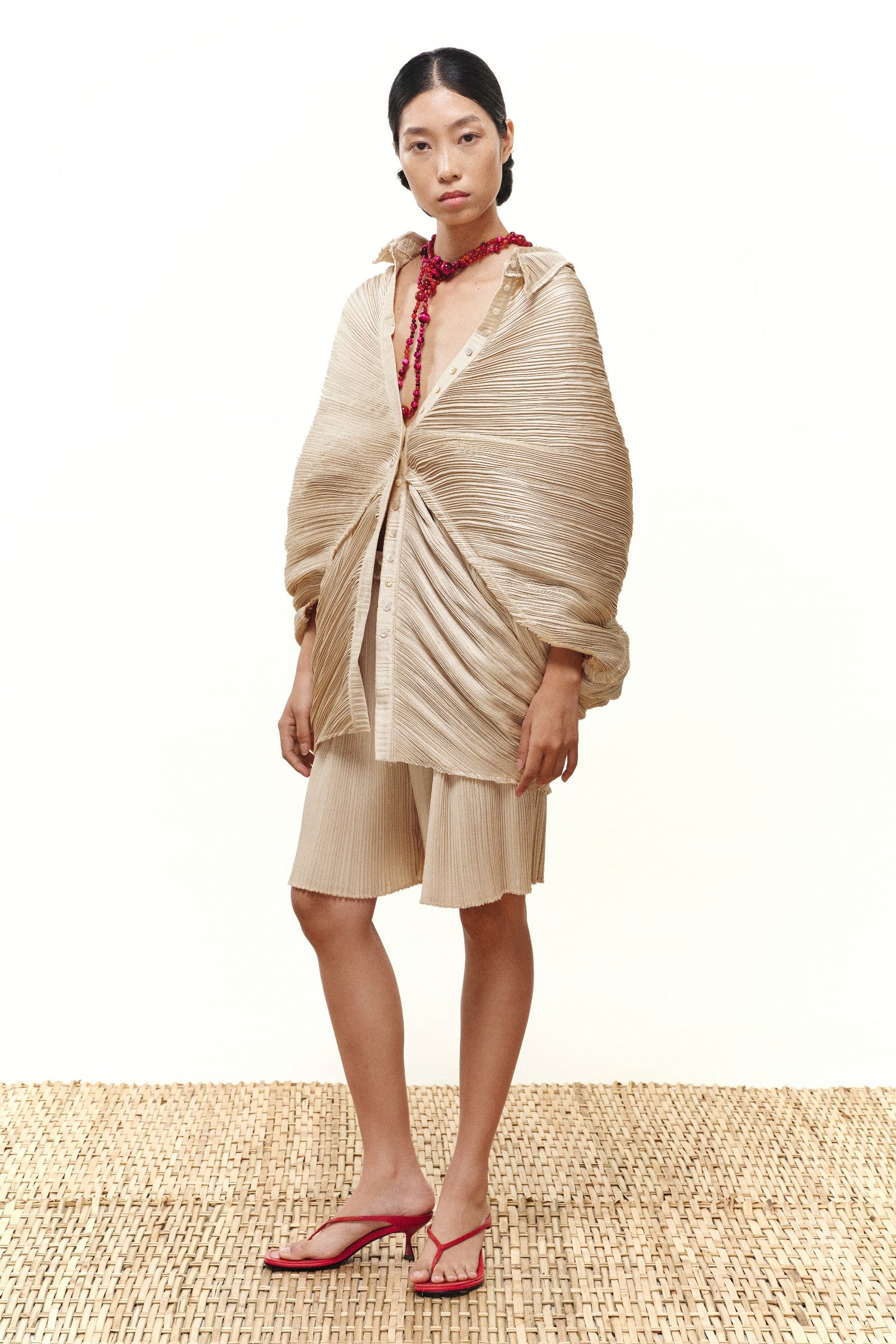 Noreve Pleated Shirt