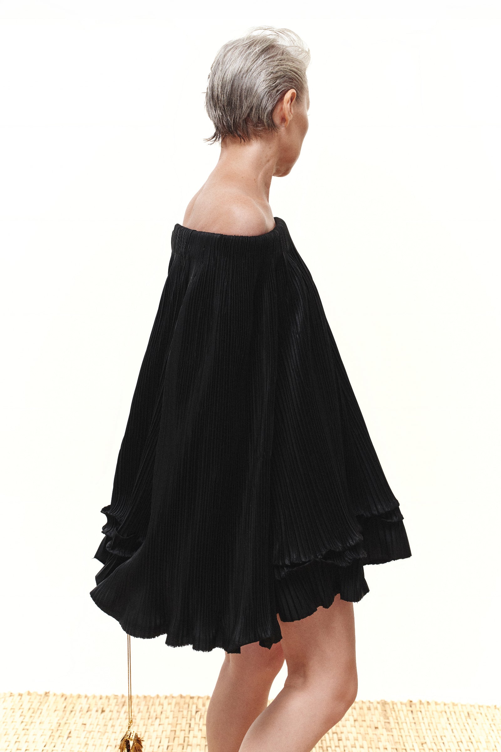 Vaurelle Off-Shoulder Mini Dress