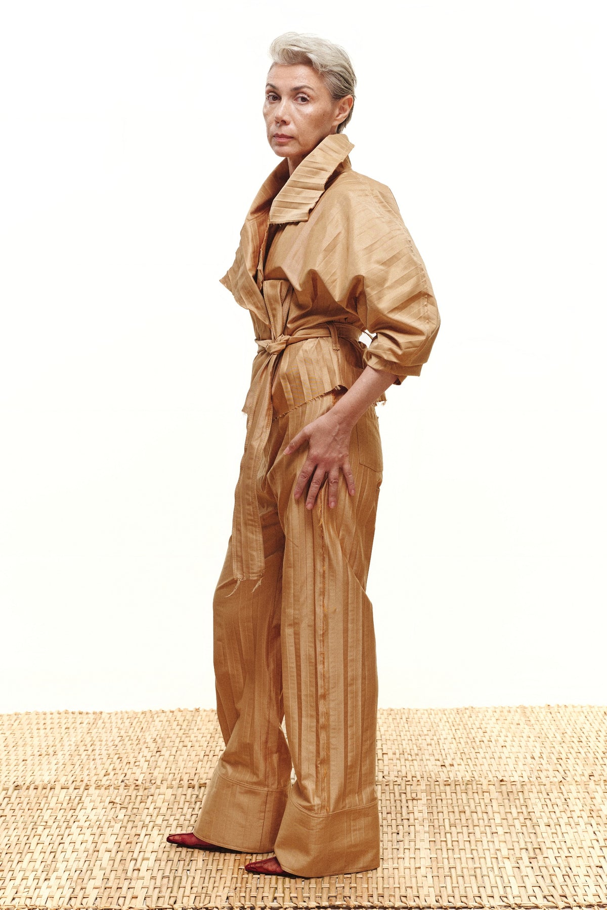 Oryna Pleated Jacket