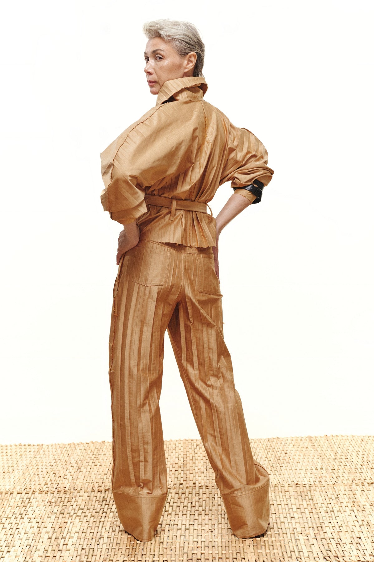 Oryna Pleated Jacket