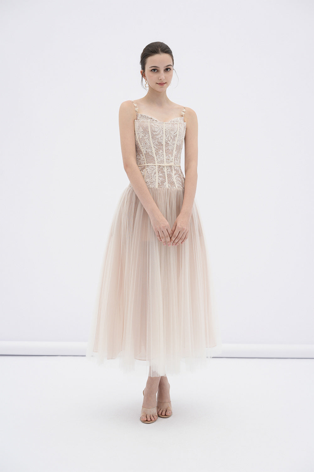 Women's Alizea Drop Waist Corset Waist Lace Maxi Dress XS/S/M/L/XL/Customize Cream Pearl MEAN BLVD Cream Pearl / XL Women's Alizea Drop Waist Corset Waist Lace Maxi Dress XS/S/M/L/XL/Customize Cream Pearl MEAN BLVD Cream Pearl / XL