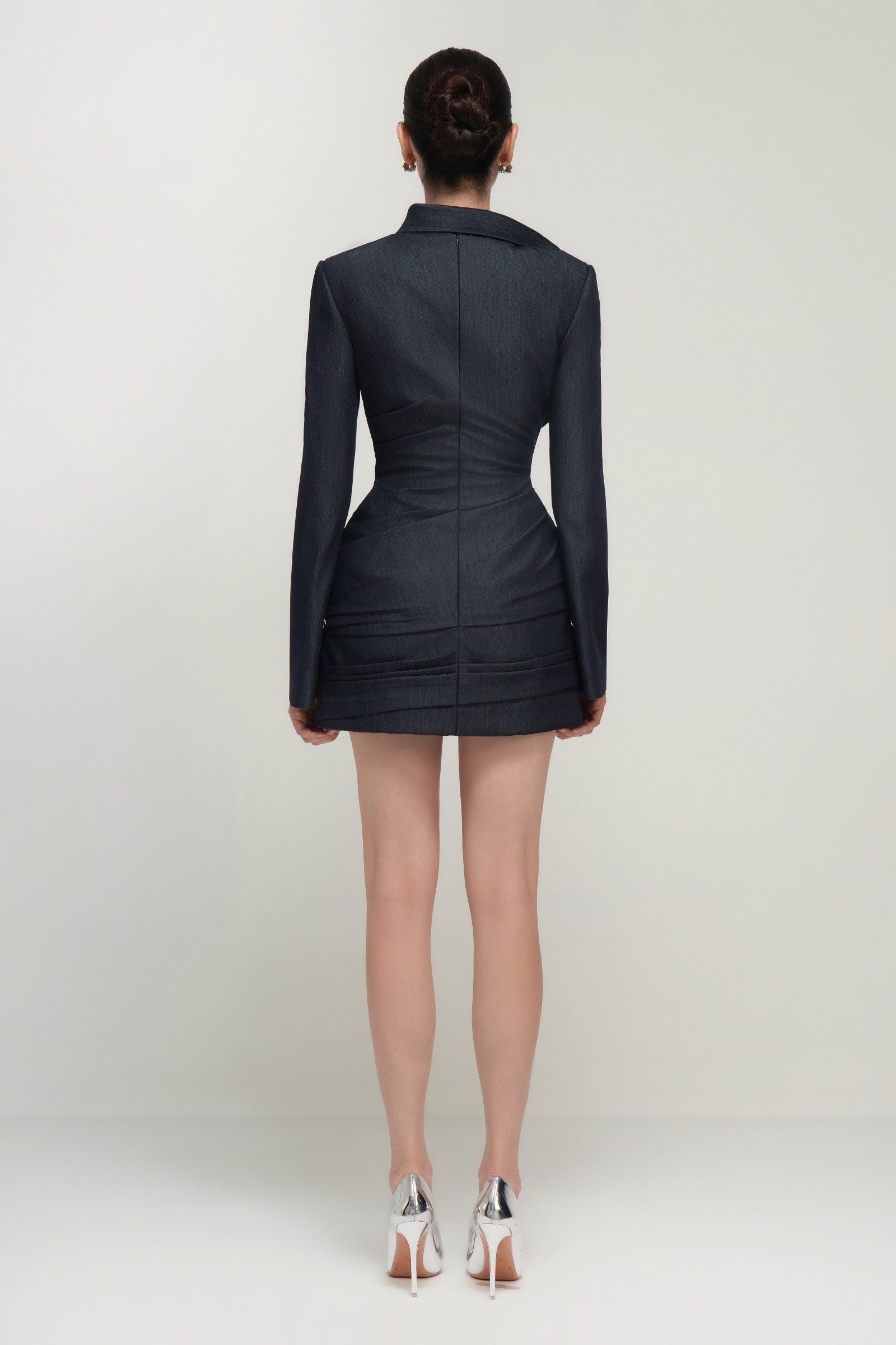 Grace Draped Mini Dress