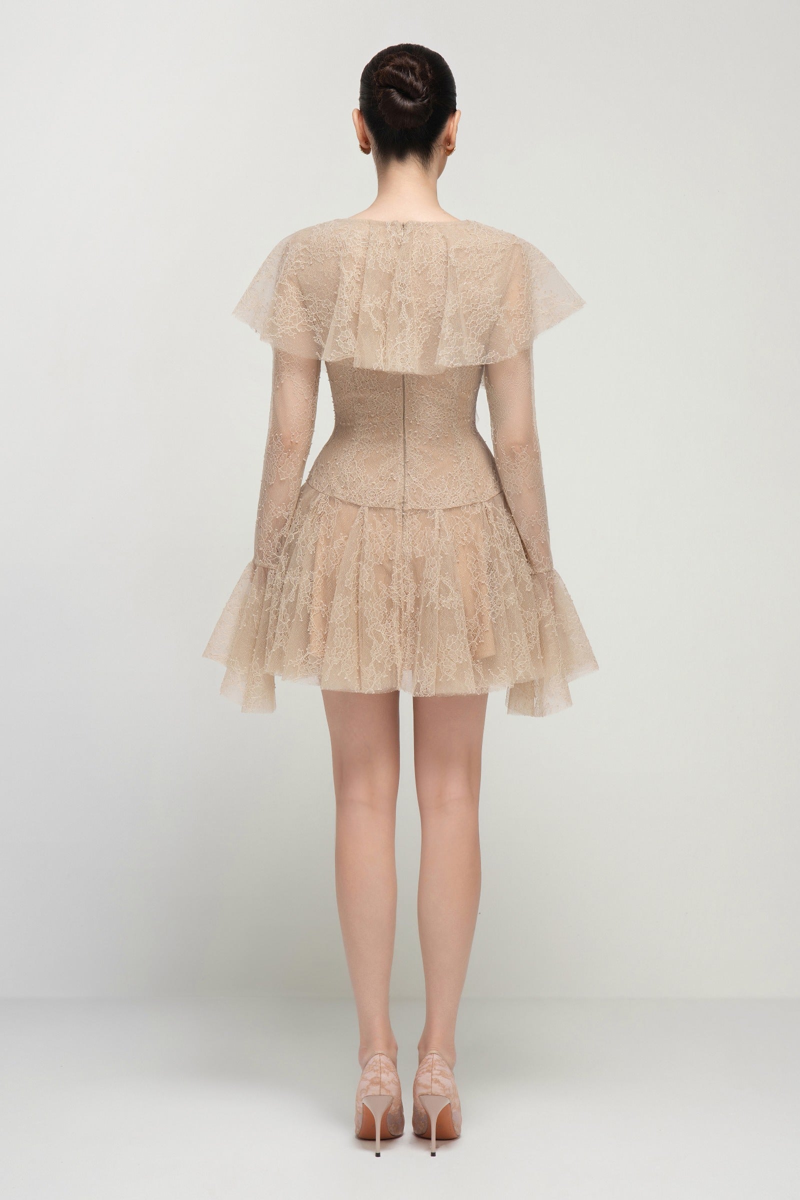 Laurel Ruffle Mini Dress