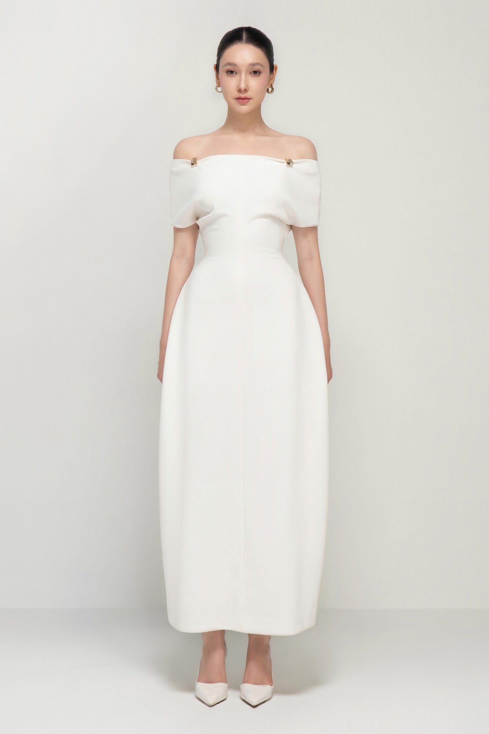 Taylor Off-Shoulder Maxi Dress