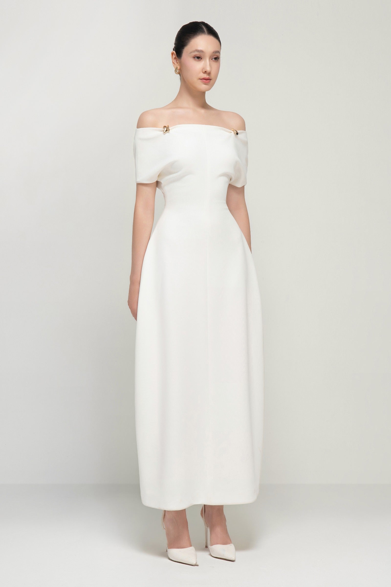Taylor Off-Shoulder Maxi Dress