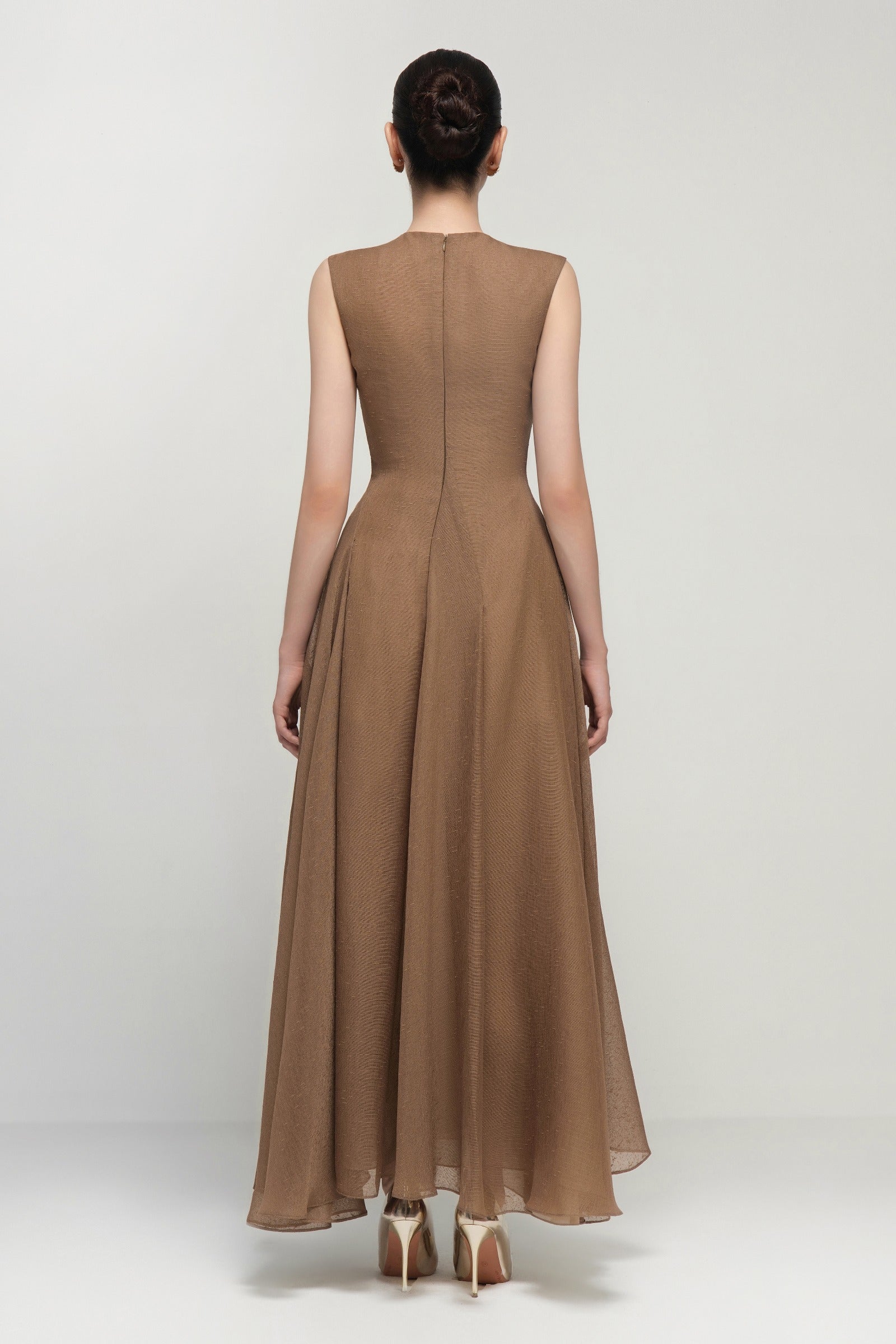 Daphne Draped Maxi Dress