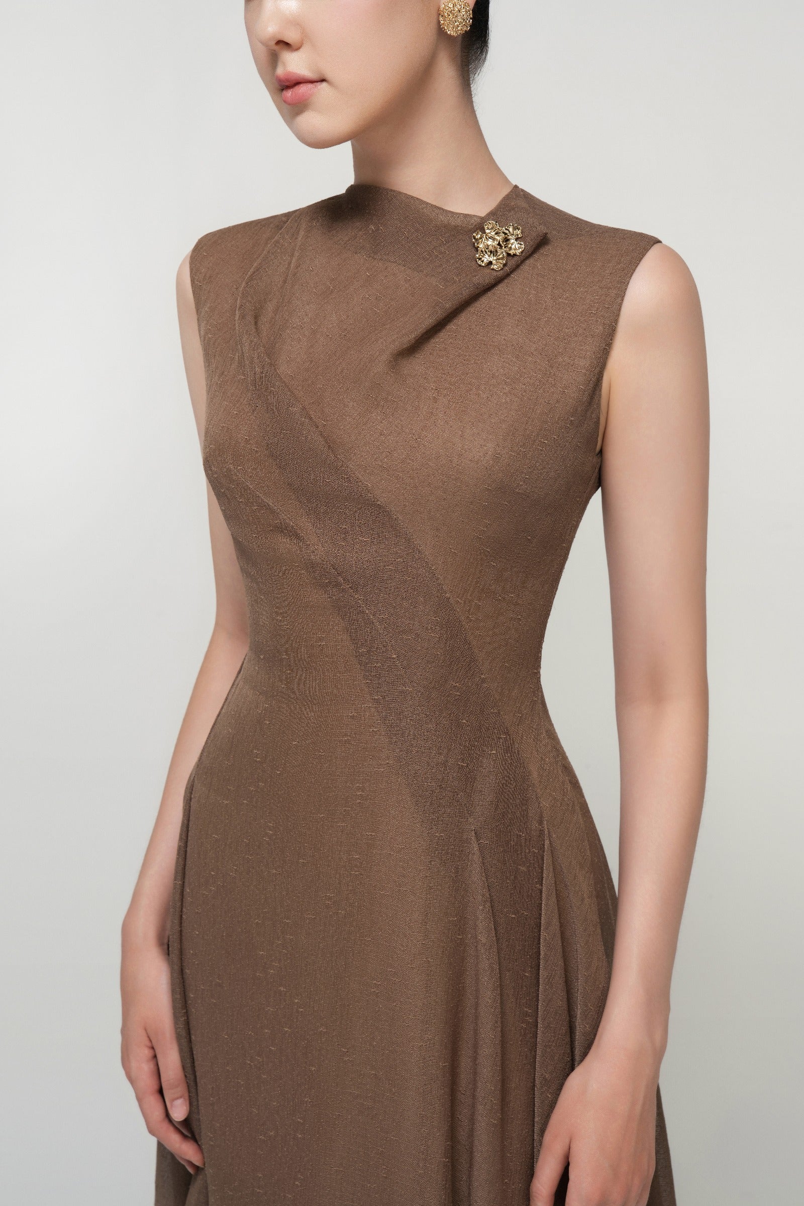 Daphne Draped Maxi Dress
