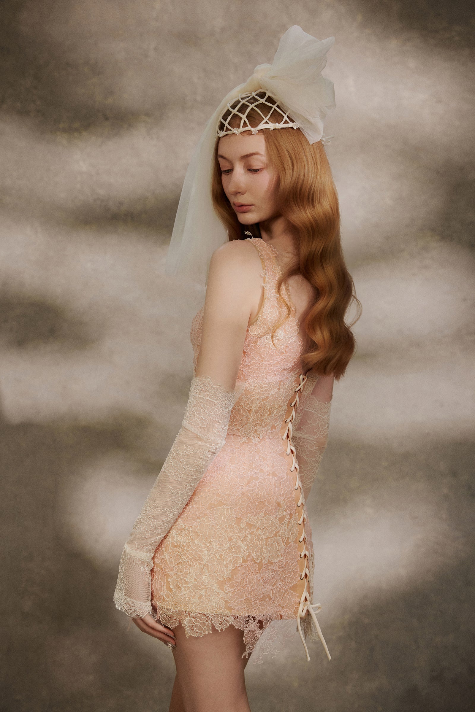Rosemist Applique Mini Dress