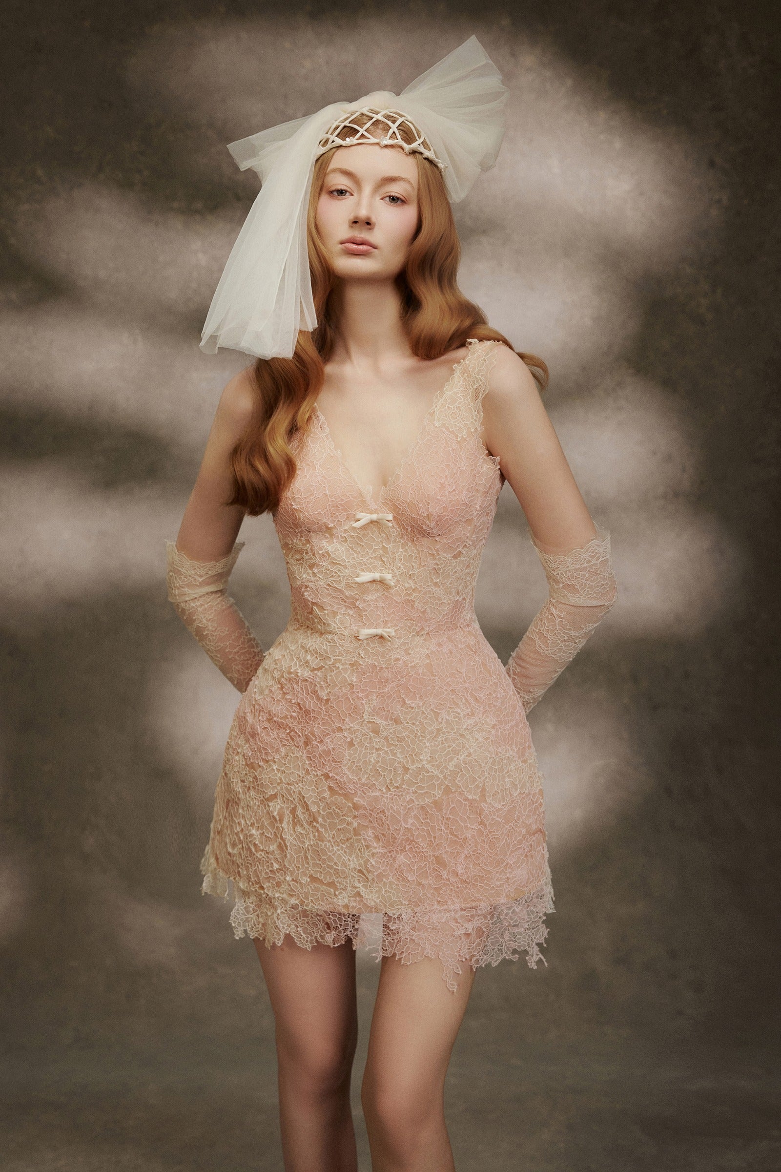 Rosemist Applique Mini Dress