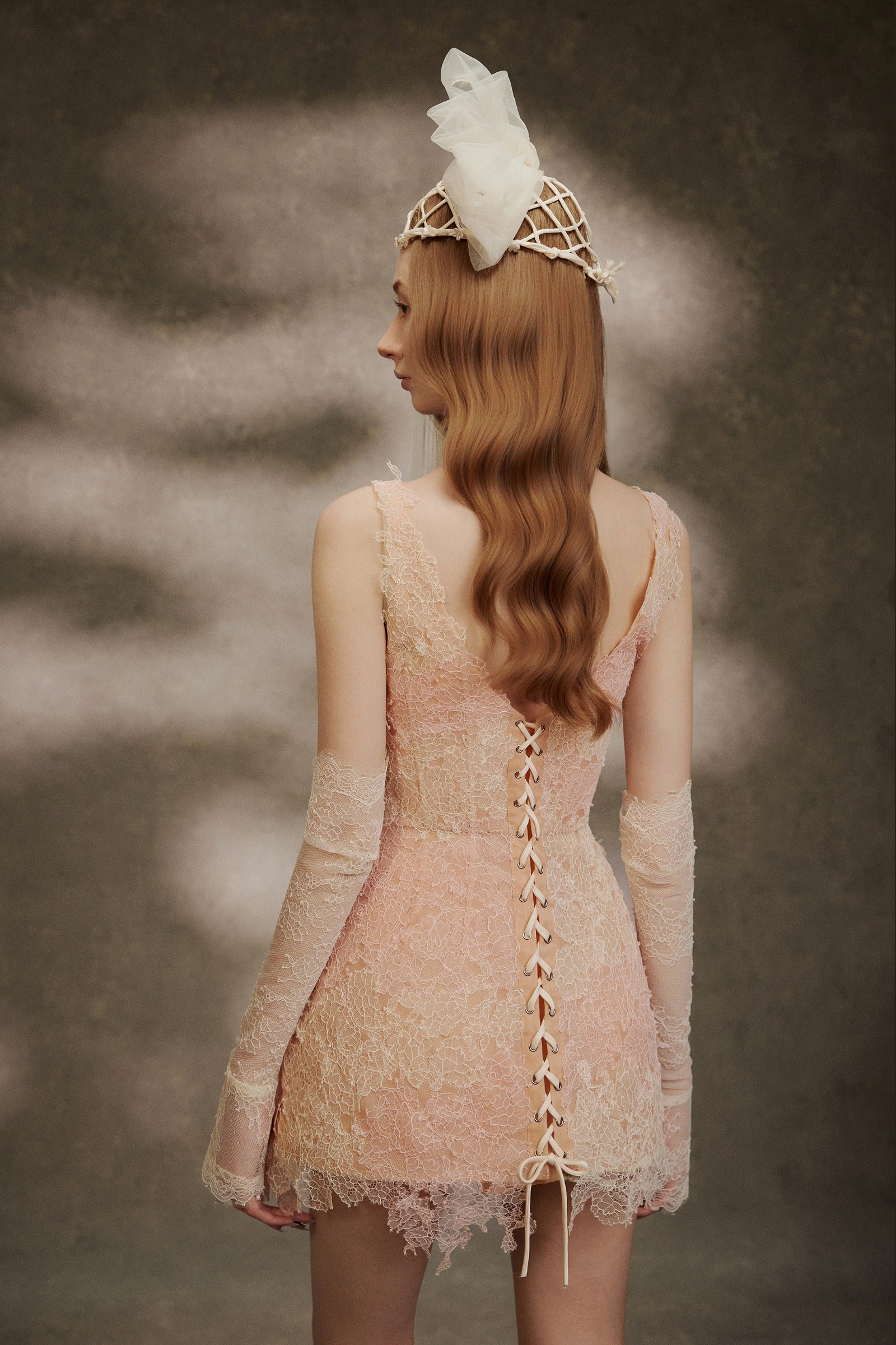 Rosemist Applique Mini Dress