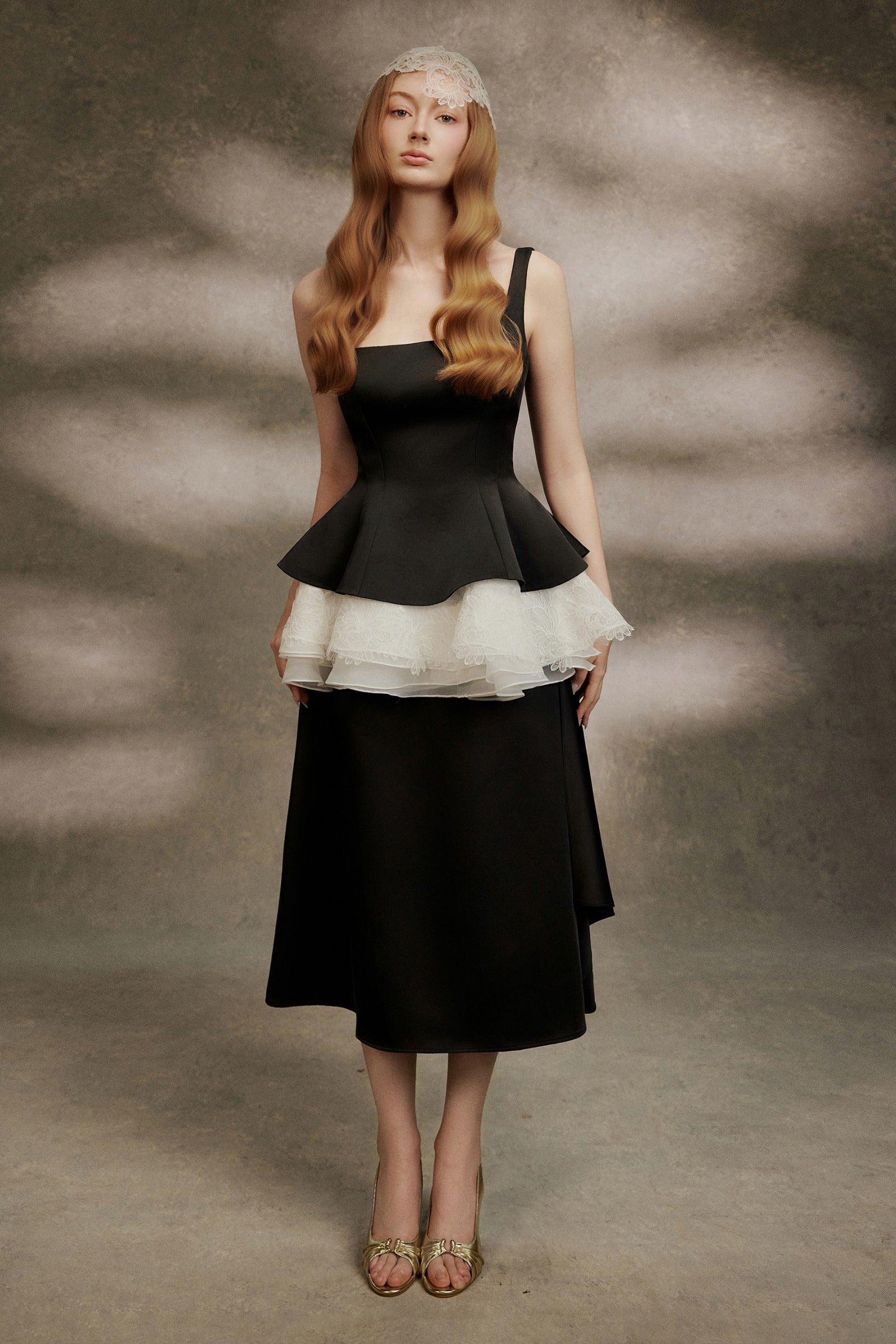 Cloudlace A-line Skirt