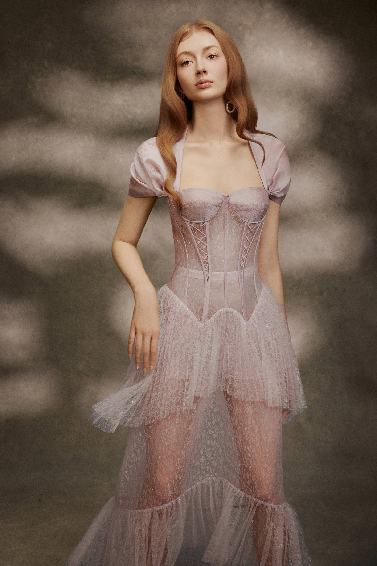 Moonveil Sweetheart Maxi Dress