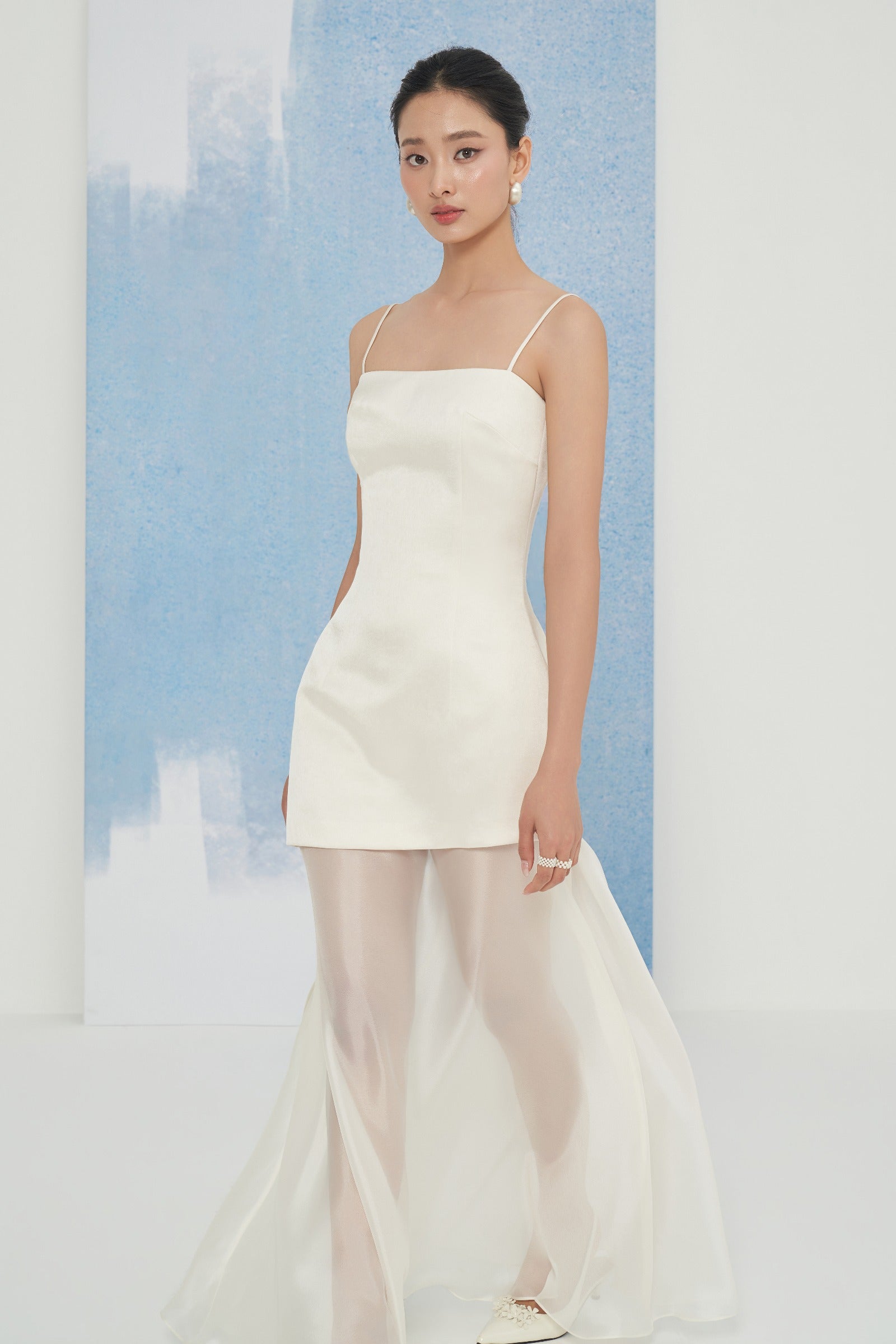 Phera Asymmetric Sleeve Set