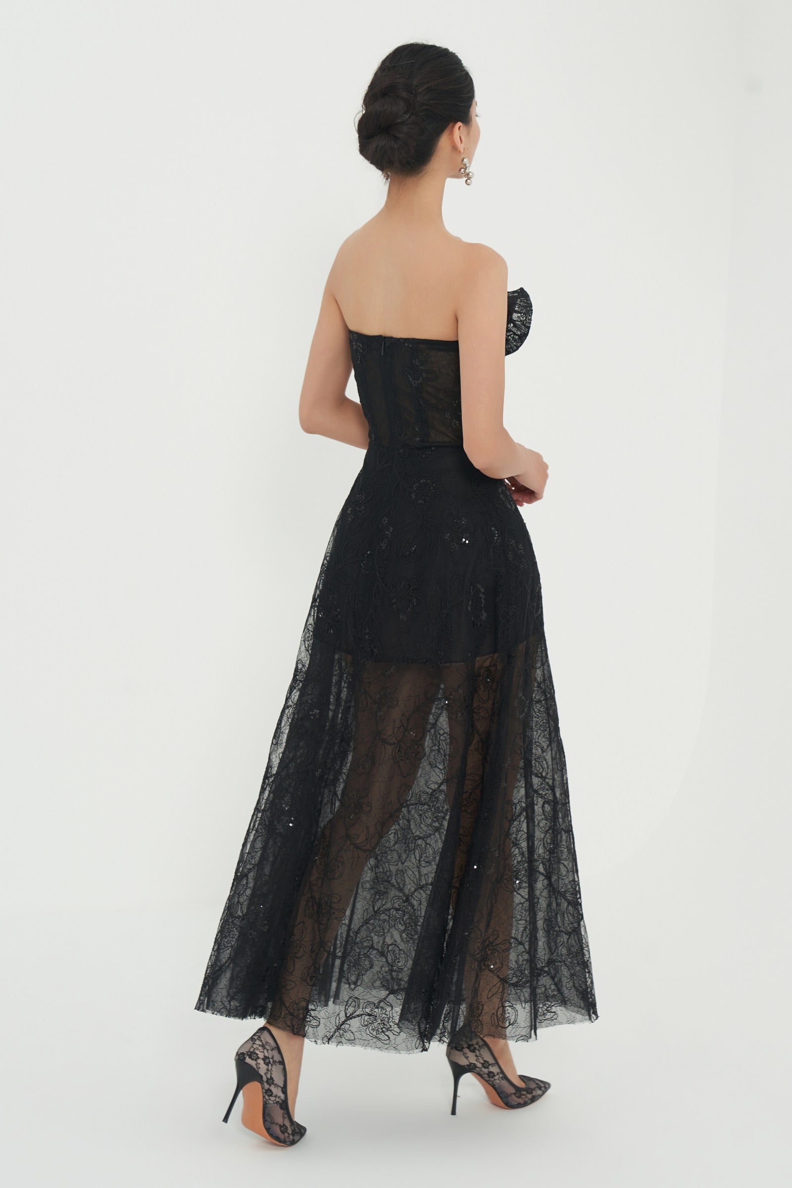 Gina Draped Midi Dress