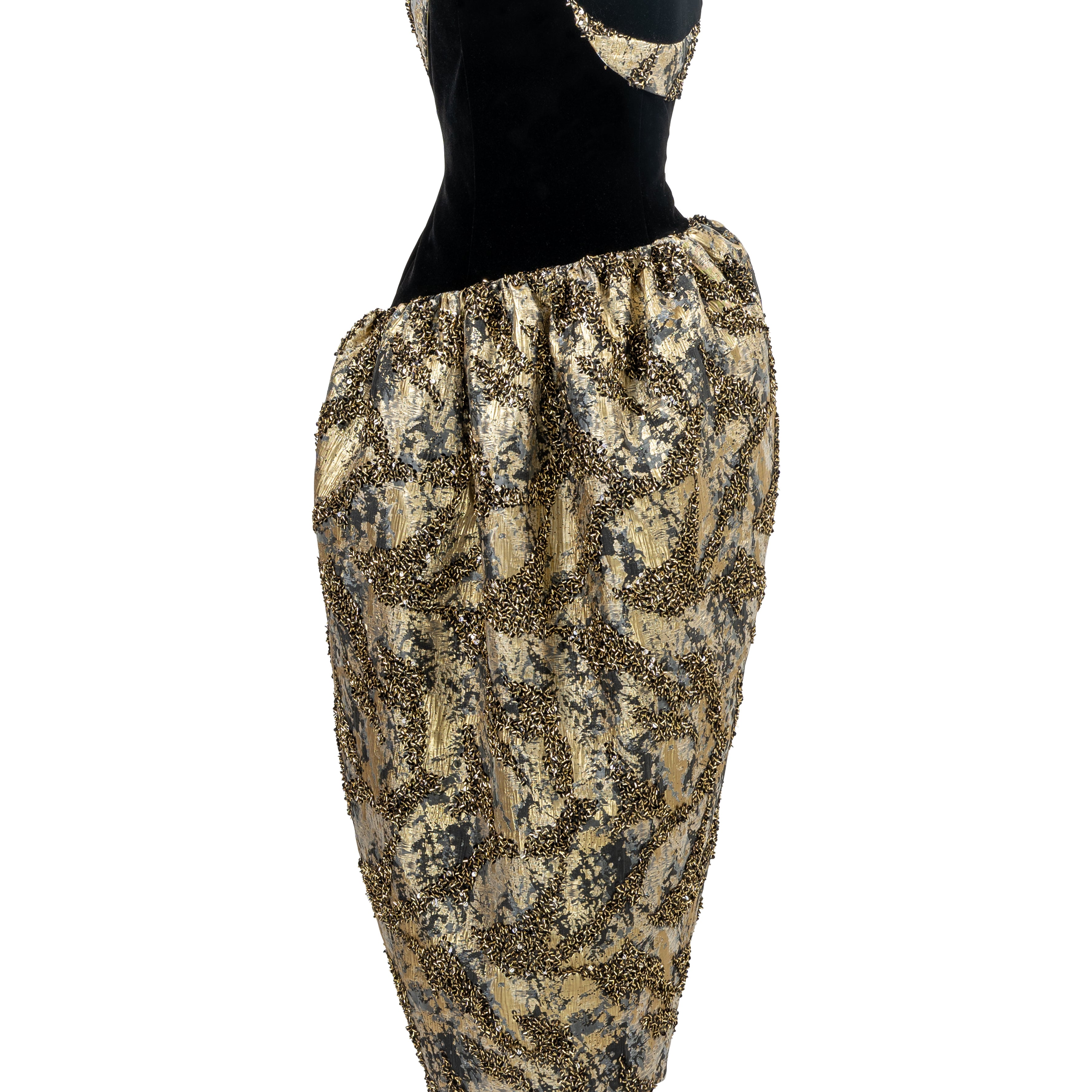 Shatterlight Sweetheart Midi Dress