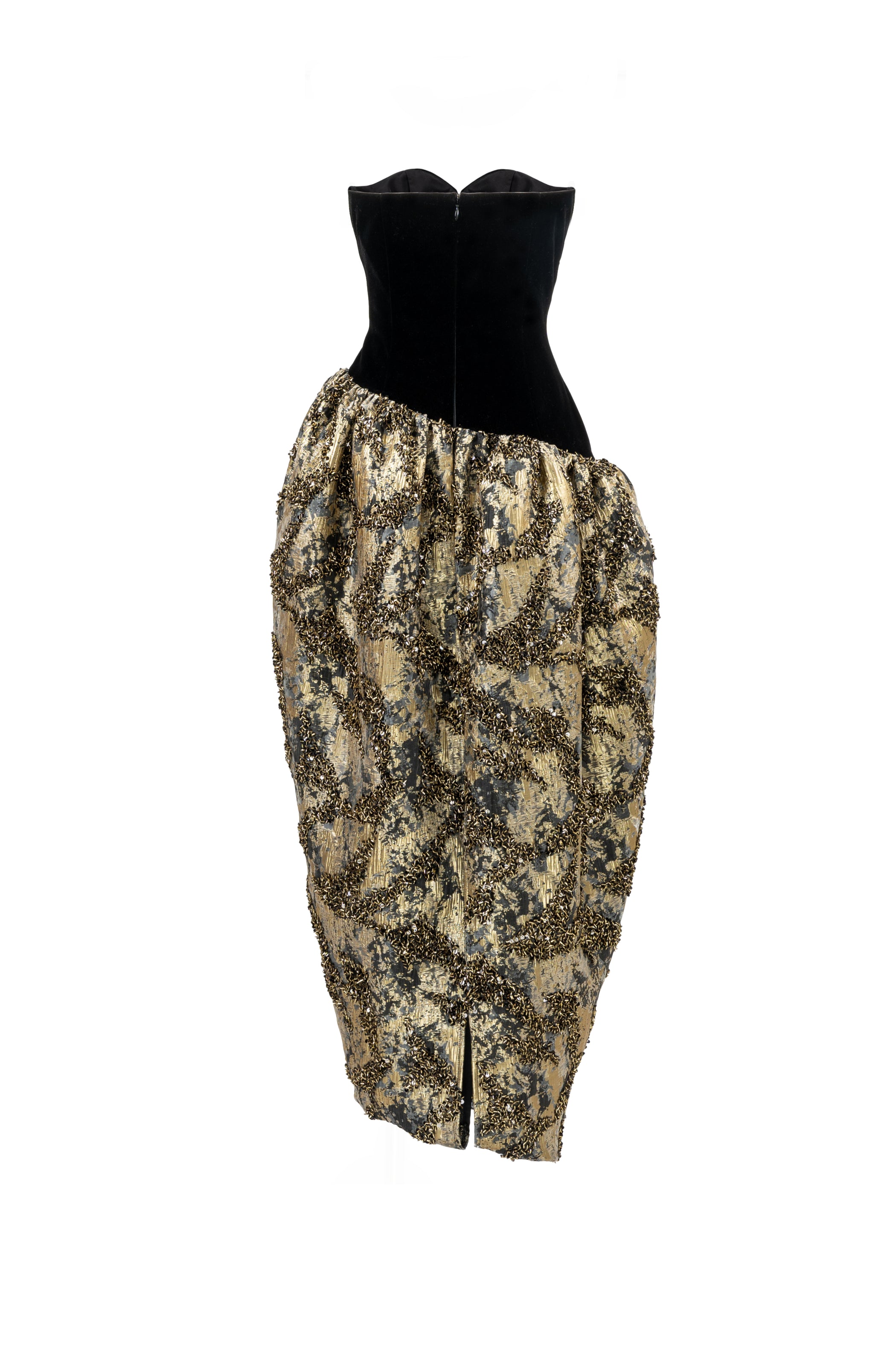 Shatterlight Sweetheart Midi Dress