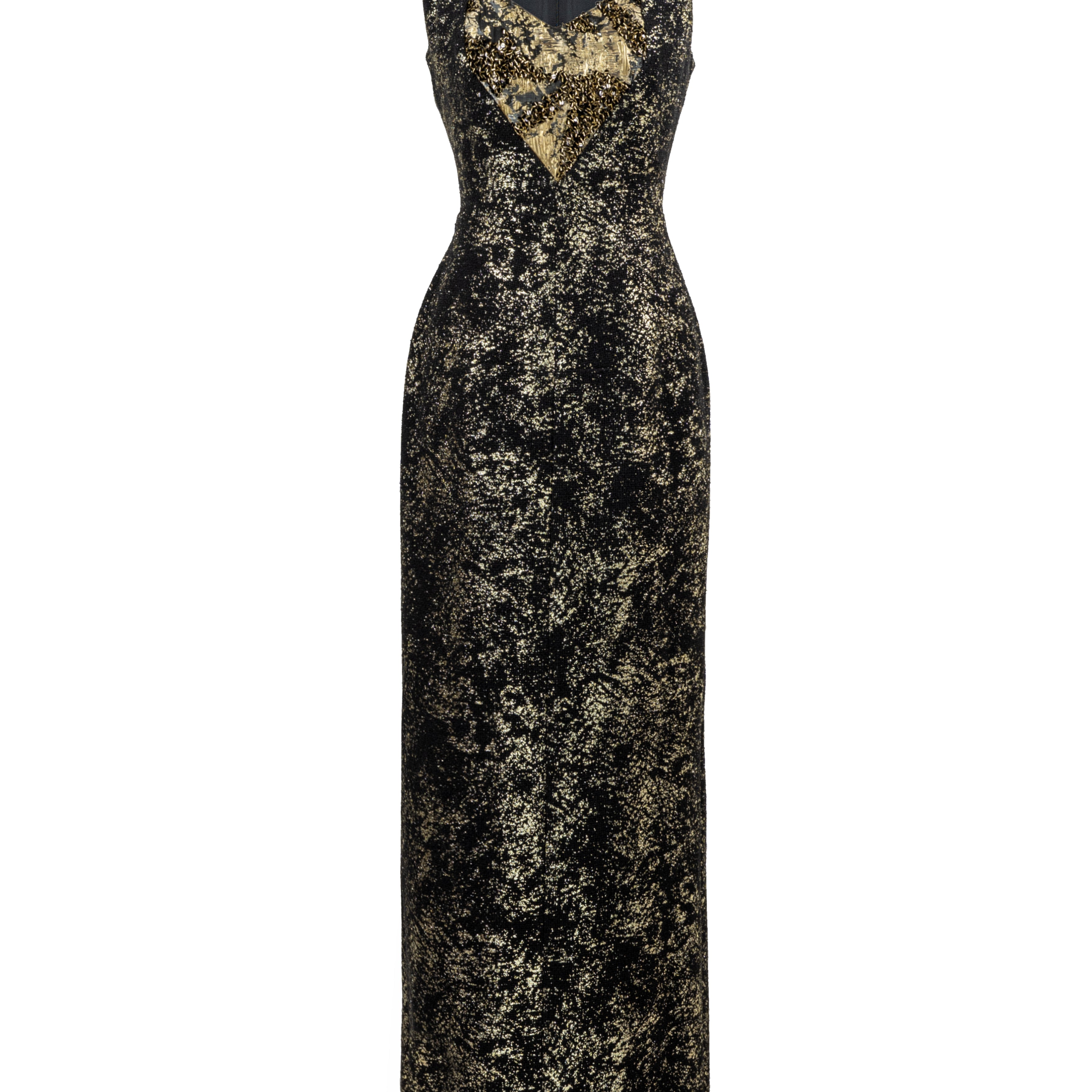 Molten V-Neck Maxi Dress