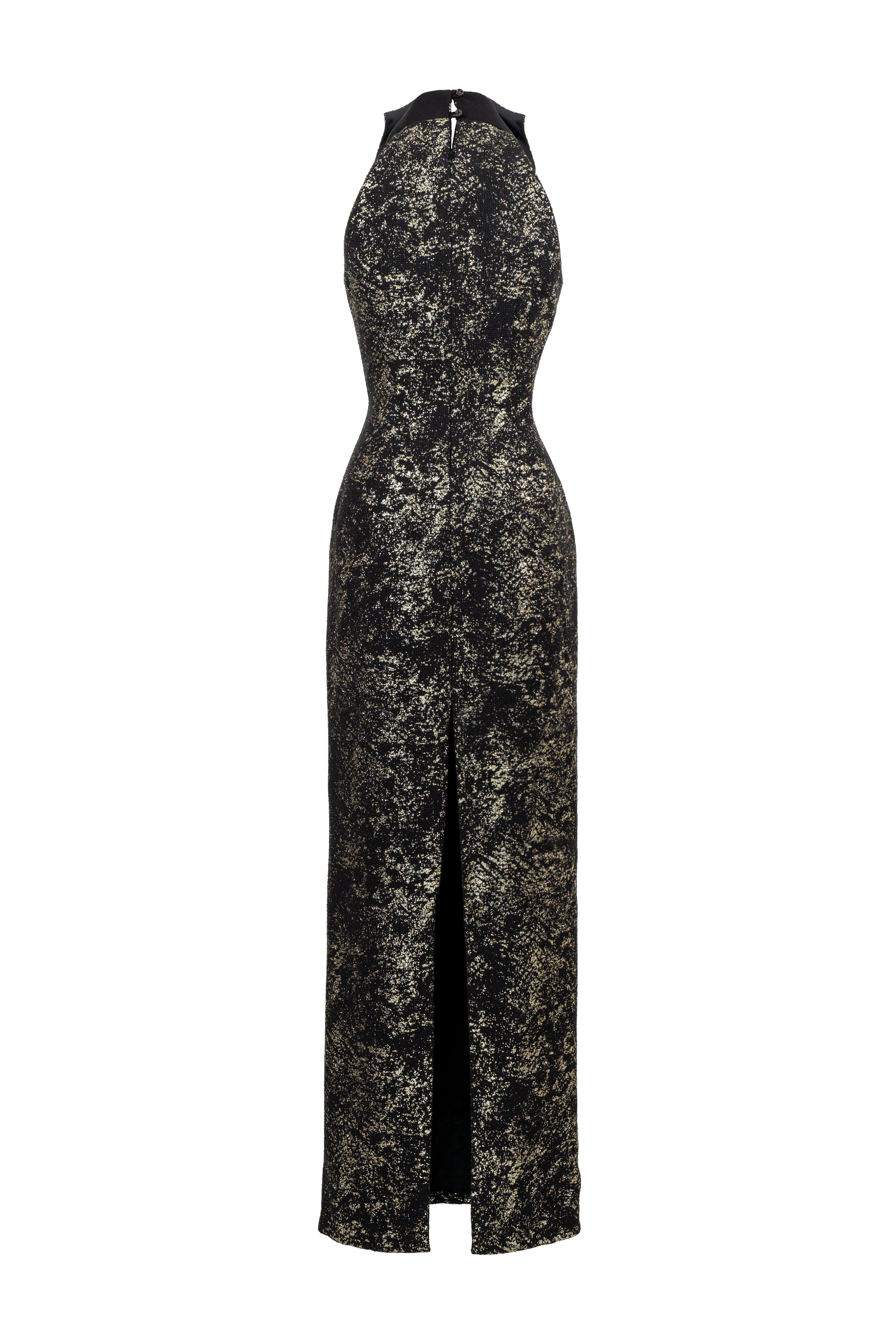 Molten V-Neck Maxi Dress