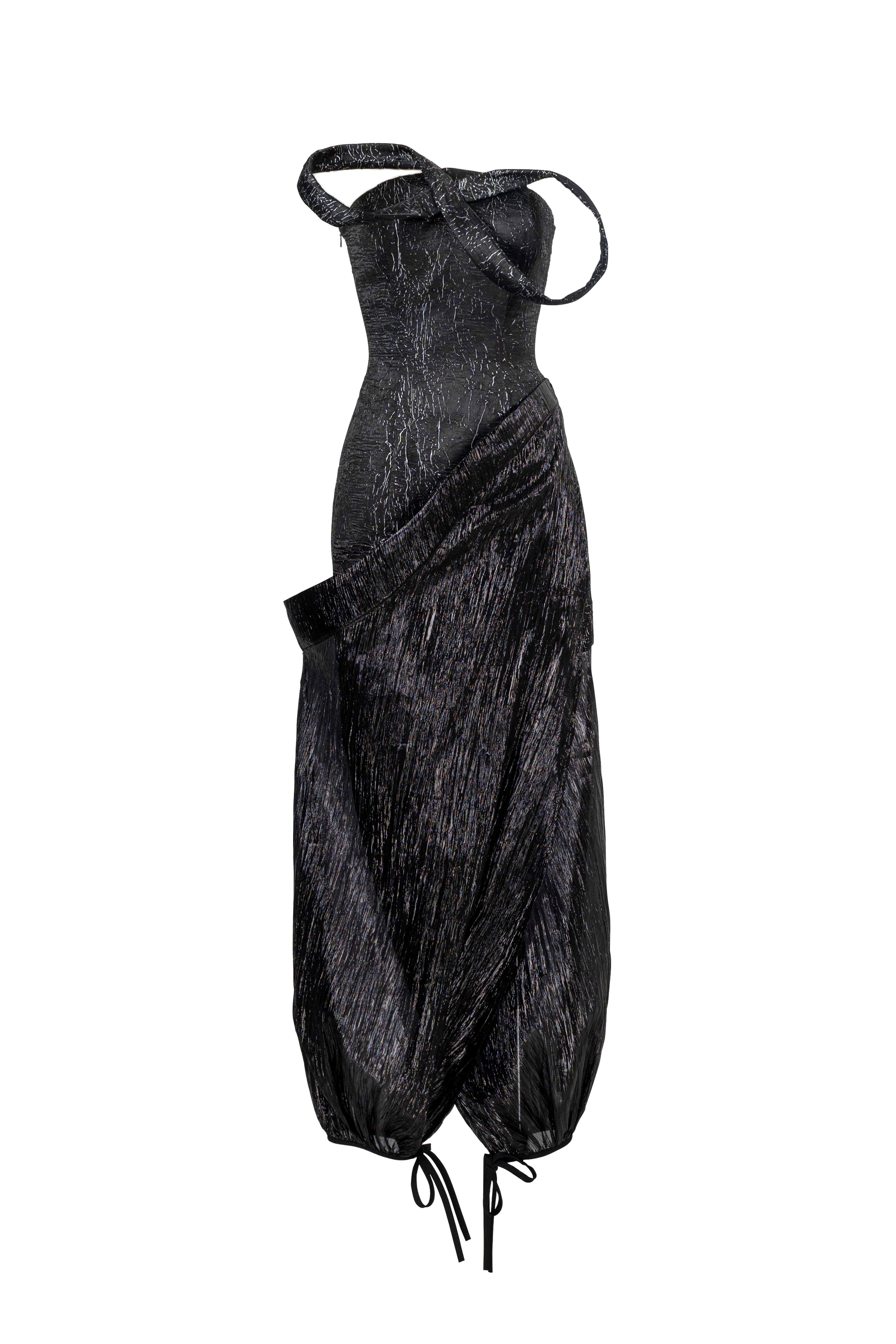 Noctiflora Bodycon Maxi Dress
