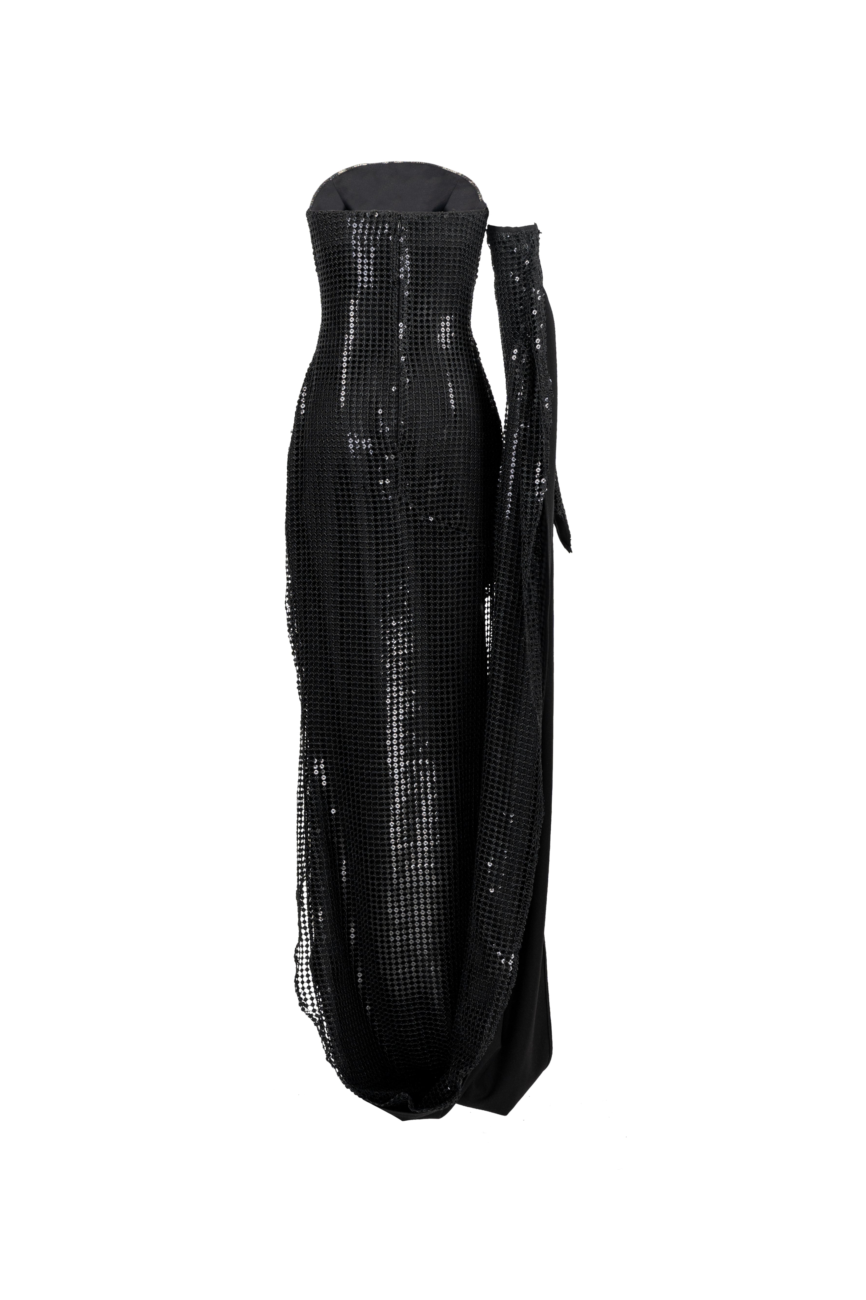 Vesper Curved Neck Maxi Dress