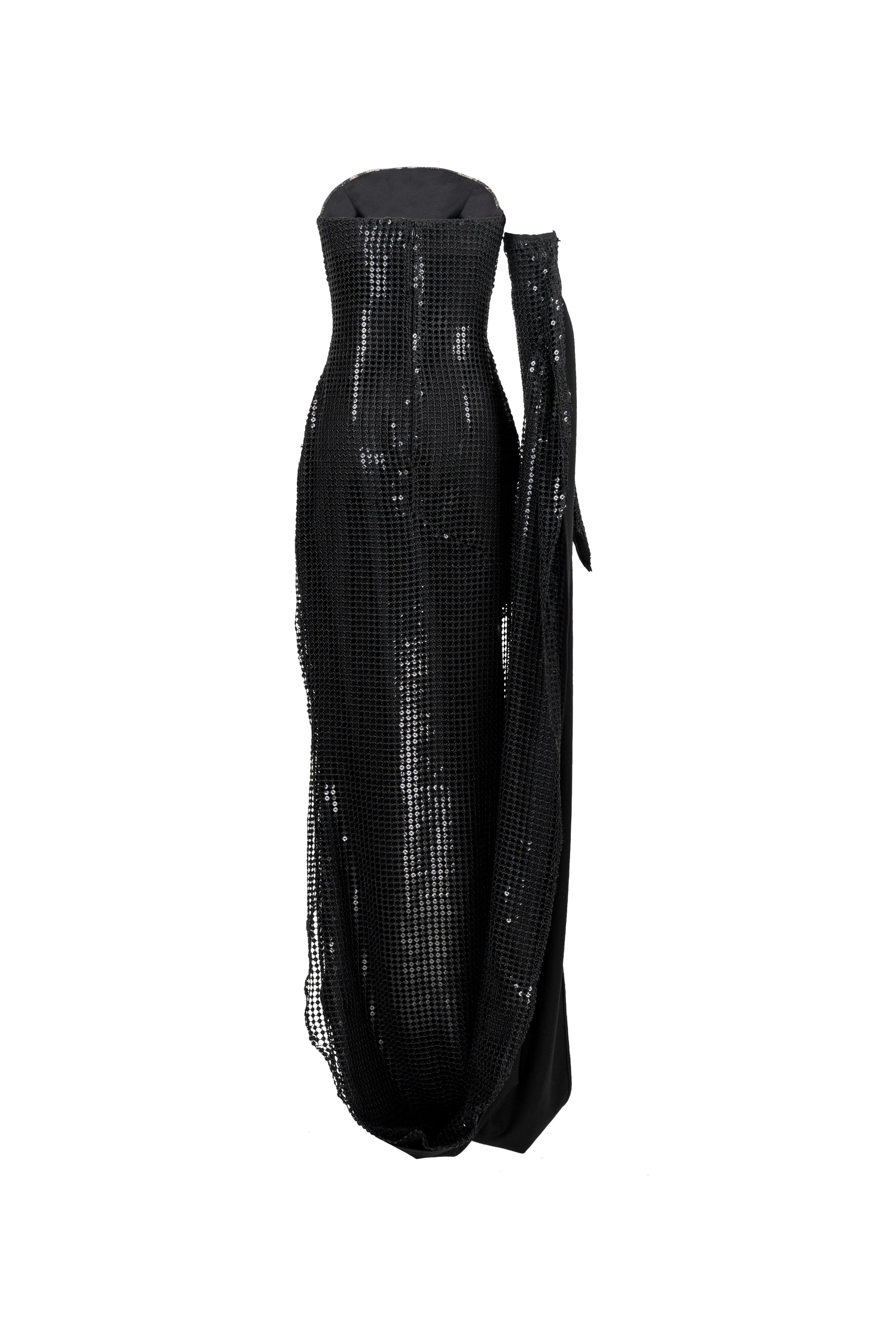 Vesper Curved Neck Maxi Dress