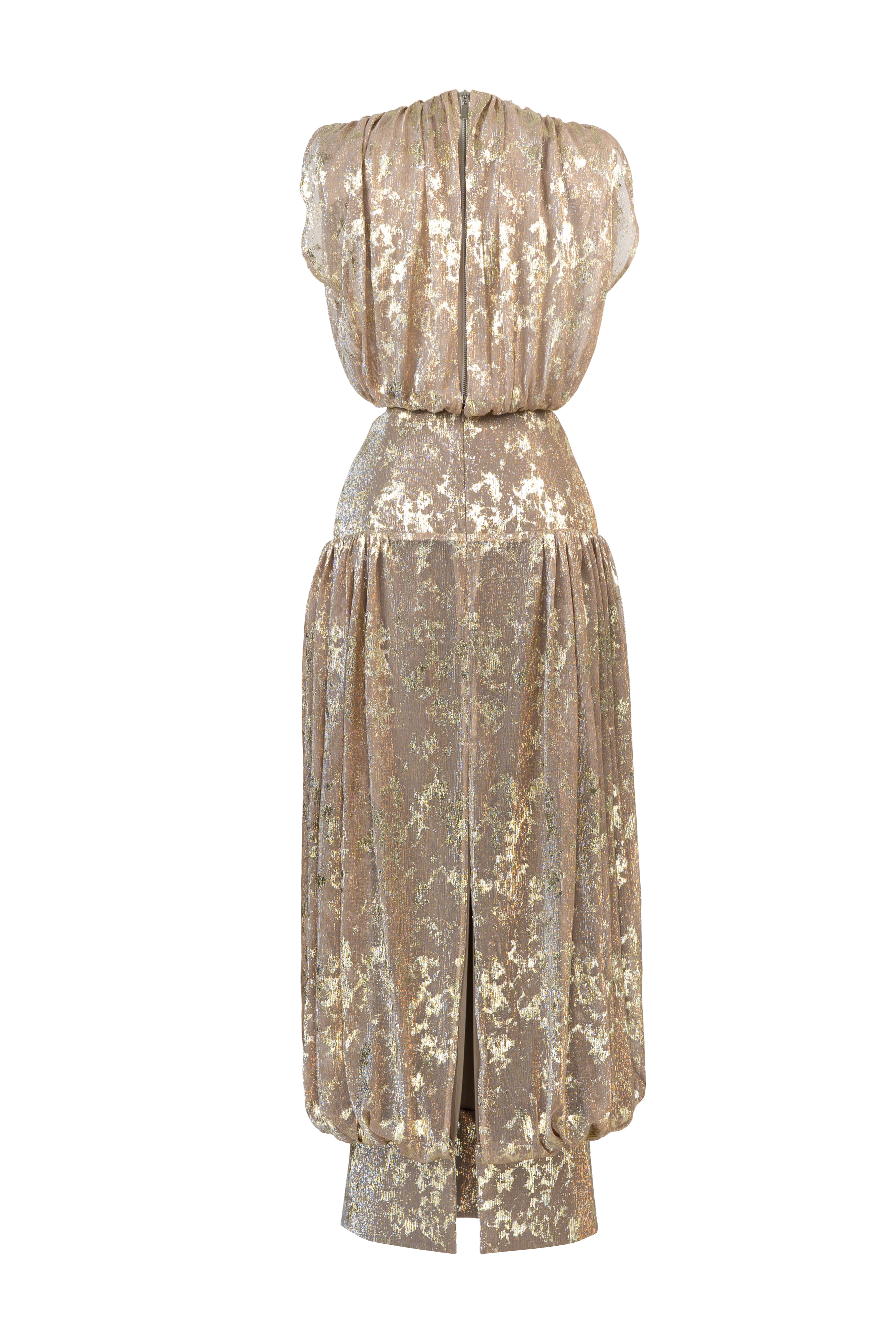 Ochre Blouson Skirt