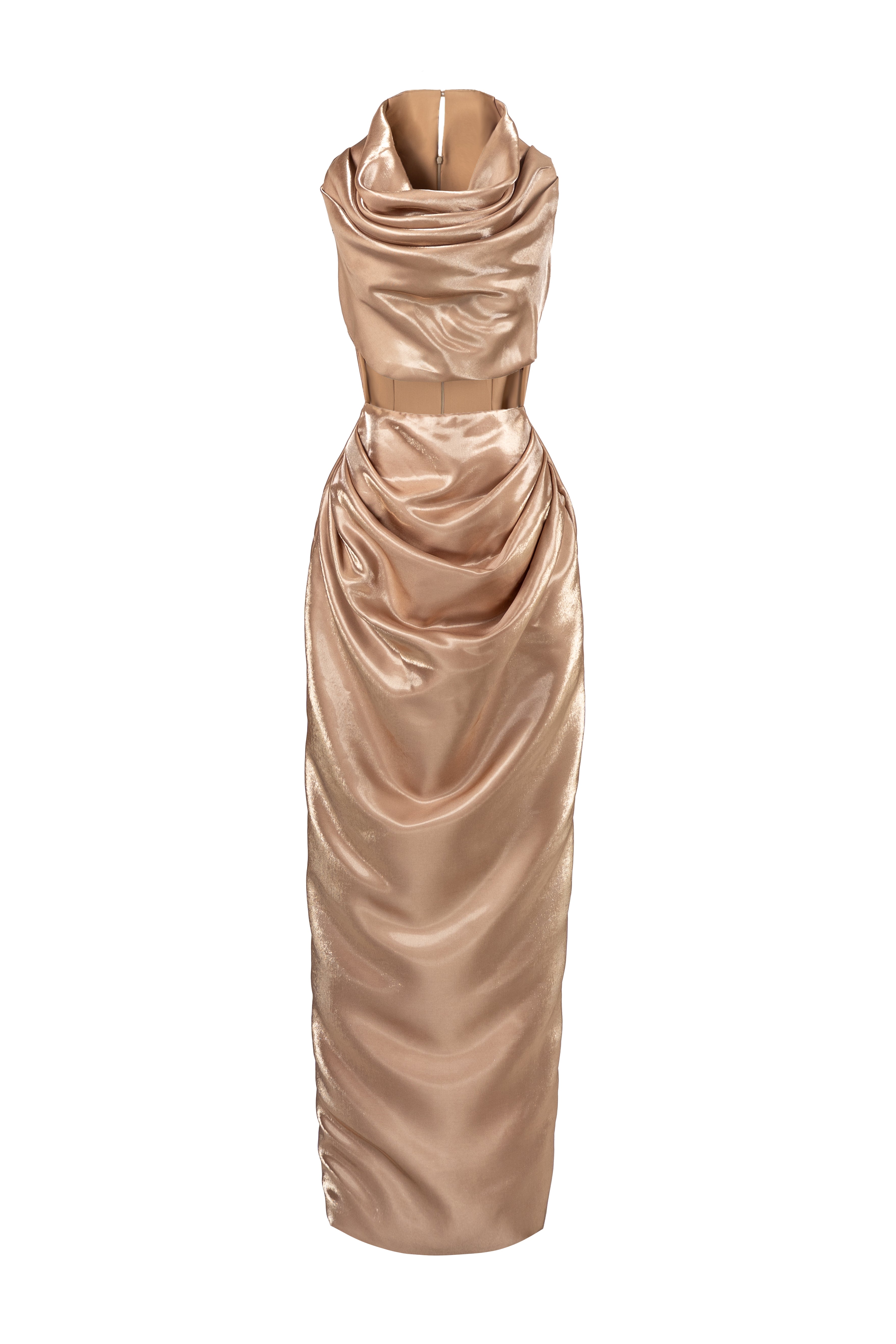 Afterglow Cowl Maxi Dress