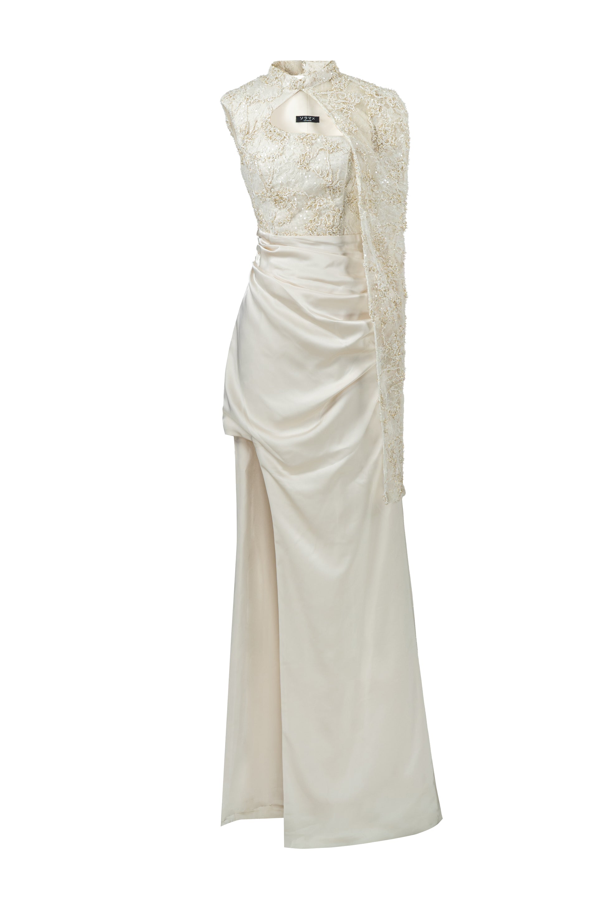 Neroli Asymmetric Maxi Dress