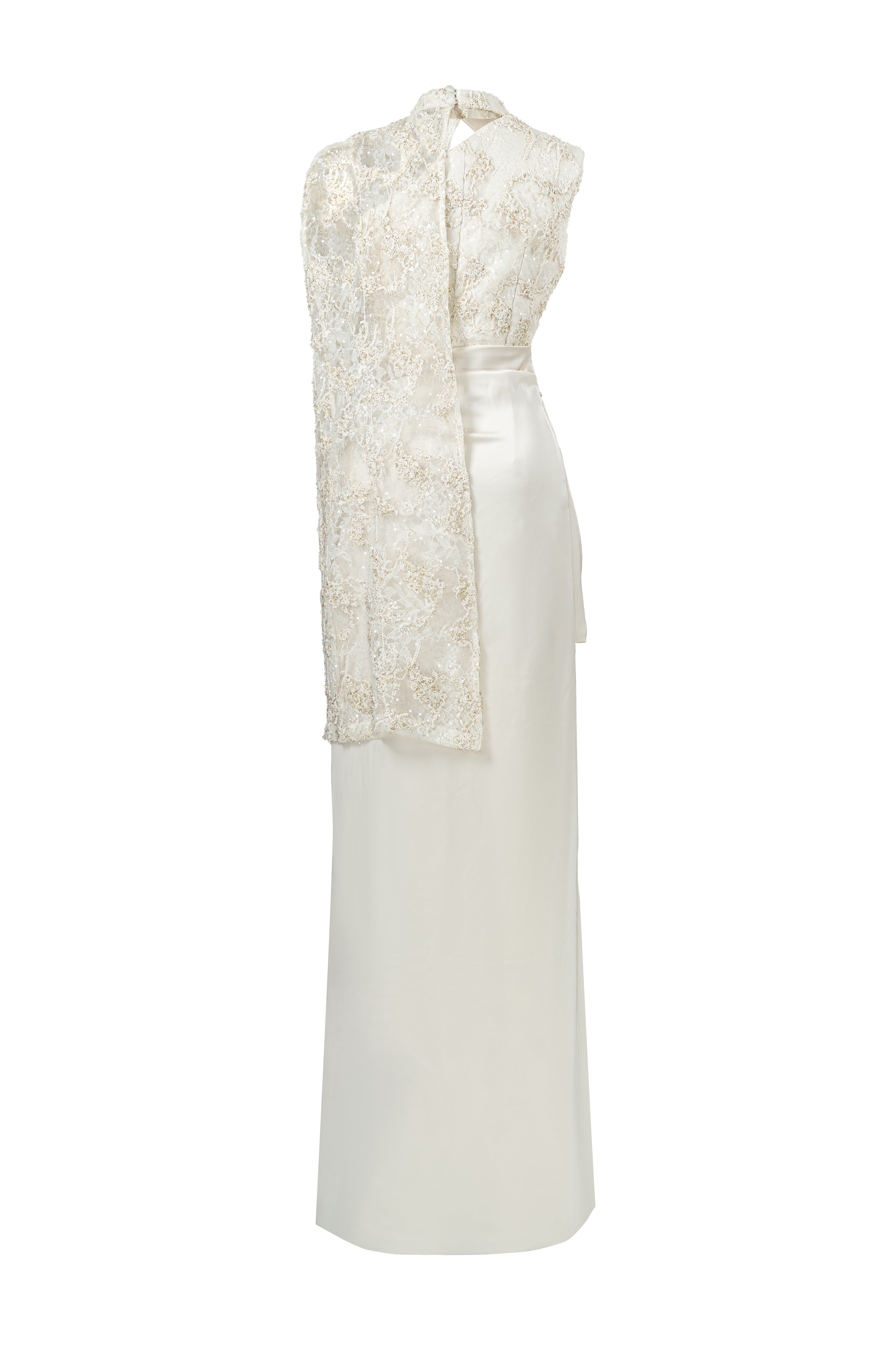Neroli Asymmetric Maxi Dress