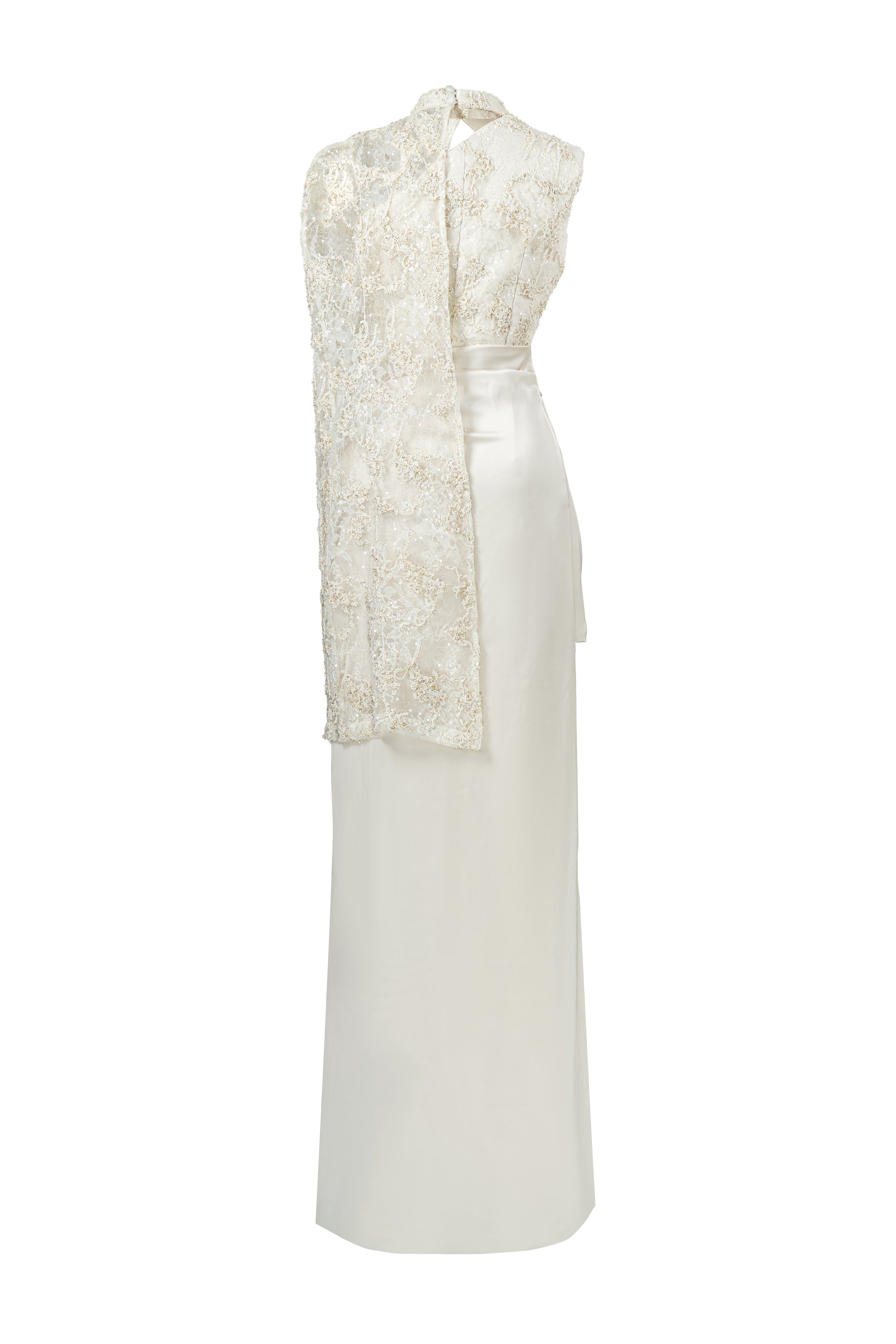 Neroli Asymmetric Maxi Dress