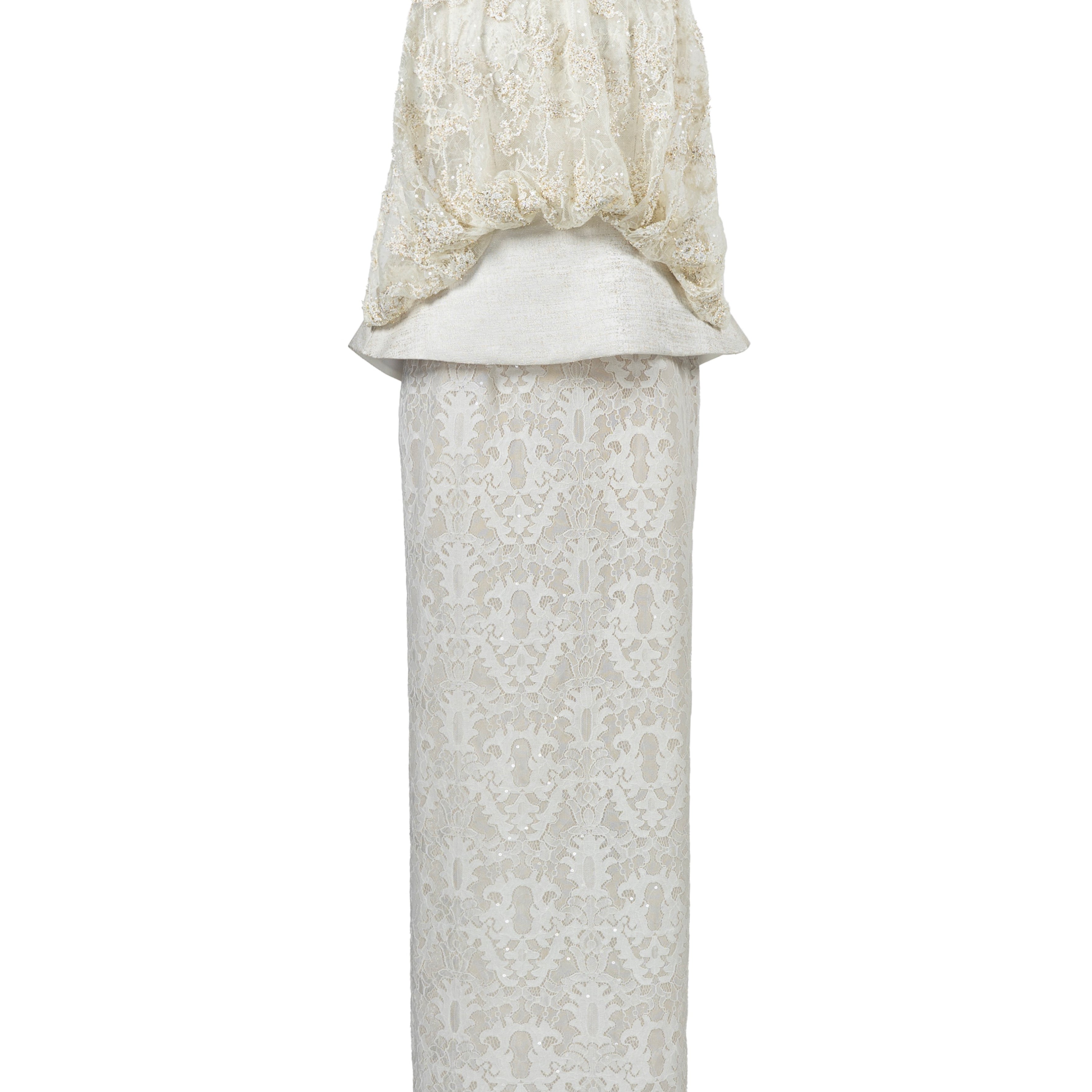 Edelweiss Peplum Maxi Dress