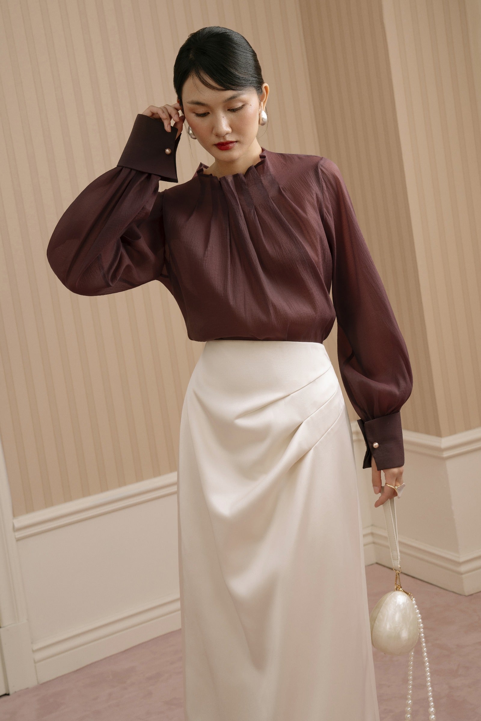 Elle Draped Skirt