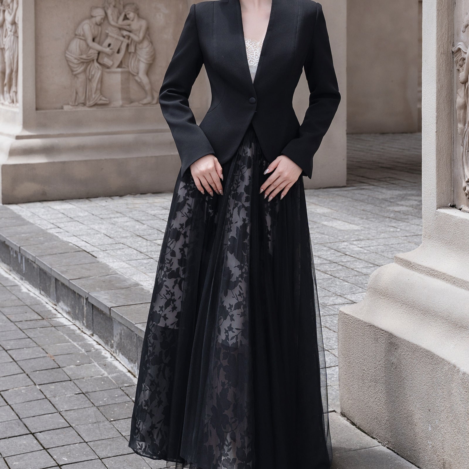 Clarissie Pleated Skirt