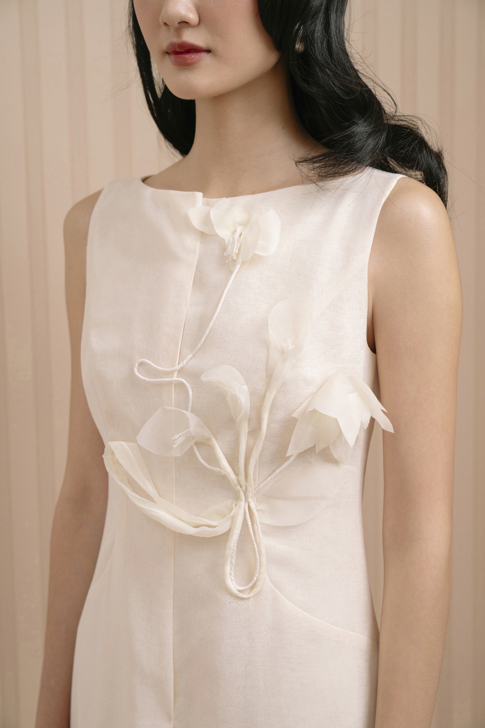 Sofia Applique Midi Dress