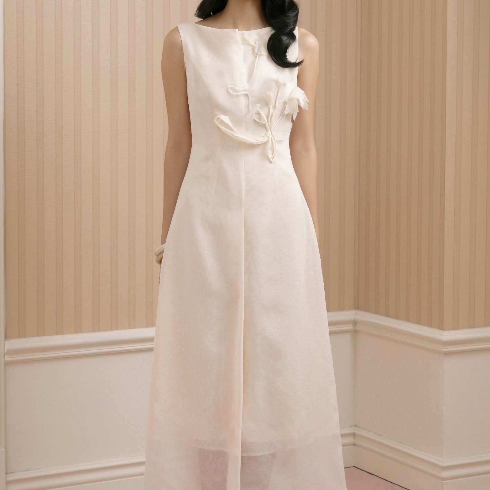 Sofia Applique Midi Dress