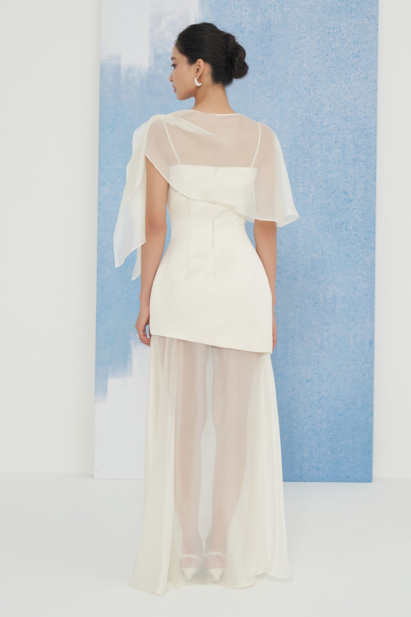 Phera Asymmetric Sleeve Set