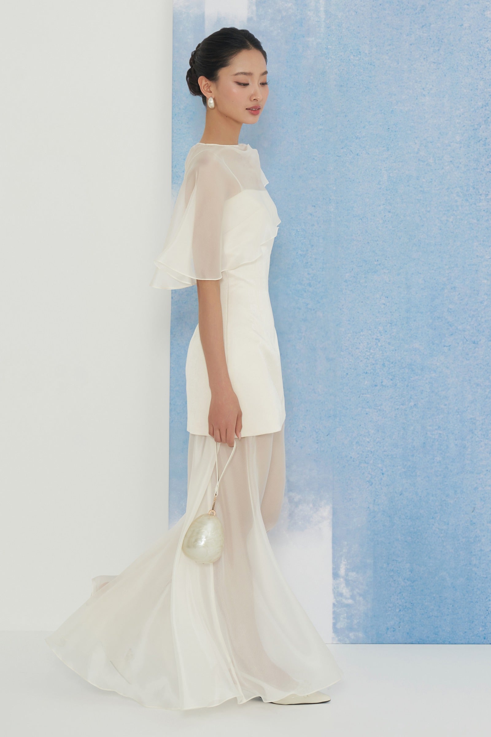 Phera Asymmetric Sleeve Set