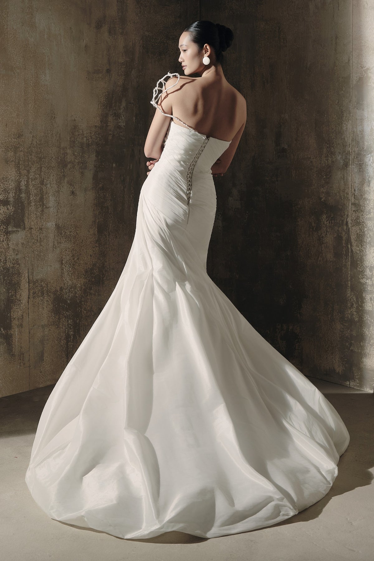 Sepia Mermaid Maxi Dress