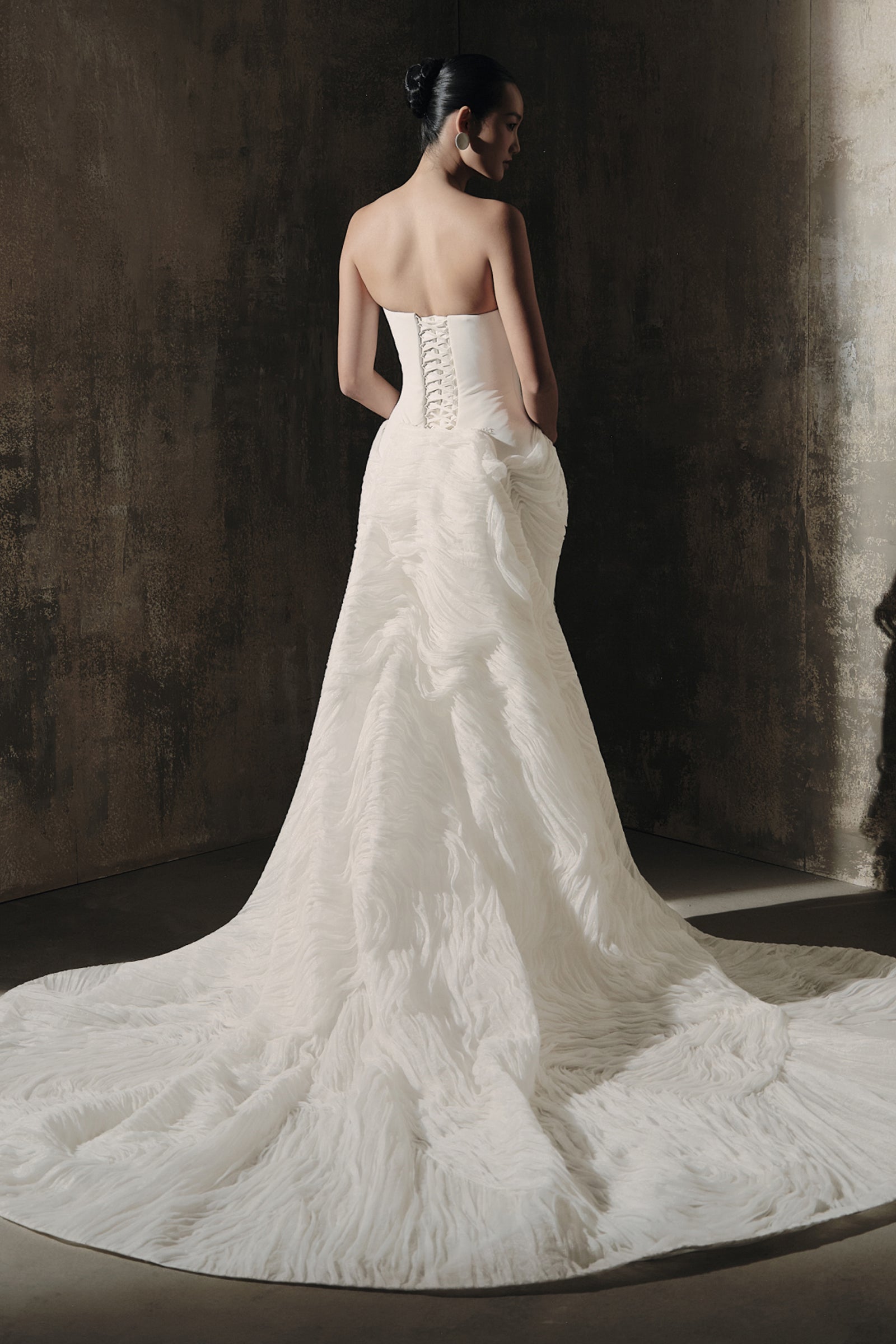 Chrysenne Straight Across Maxi Dress