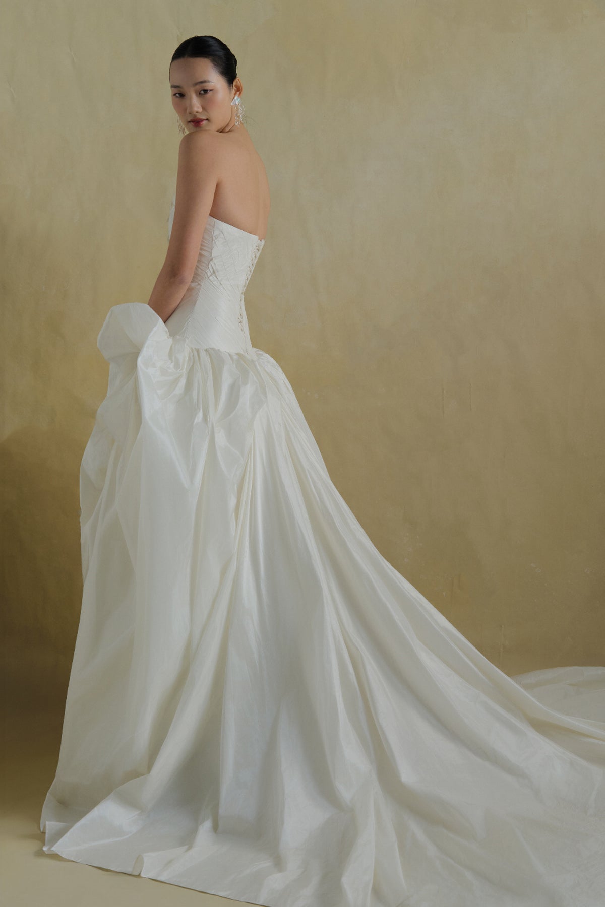 Origine Blanc Ball Gown Maxi Dress