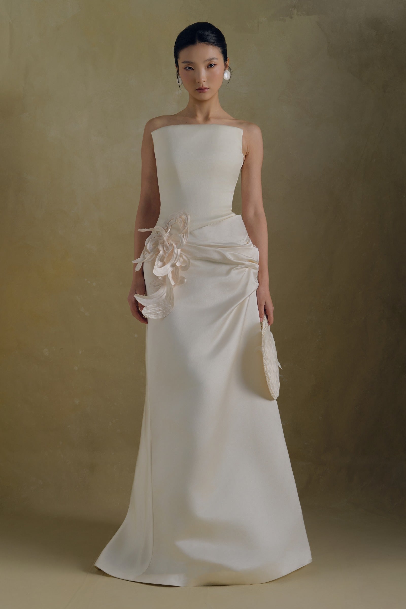 Reiss Draped Maxi Dress