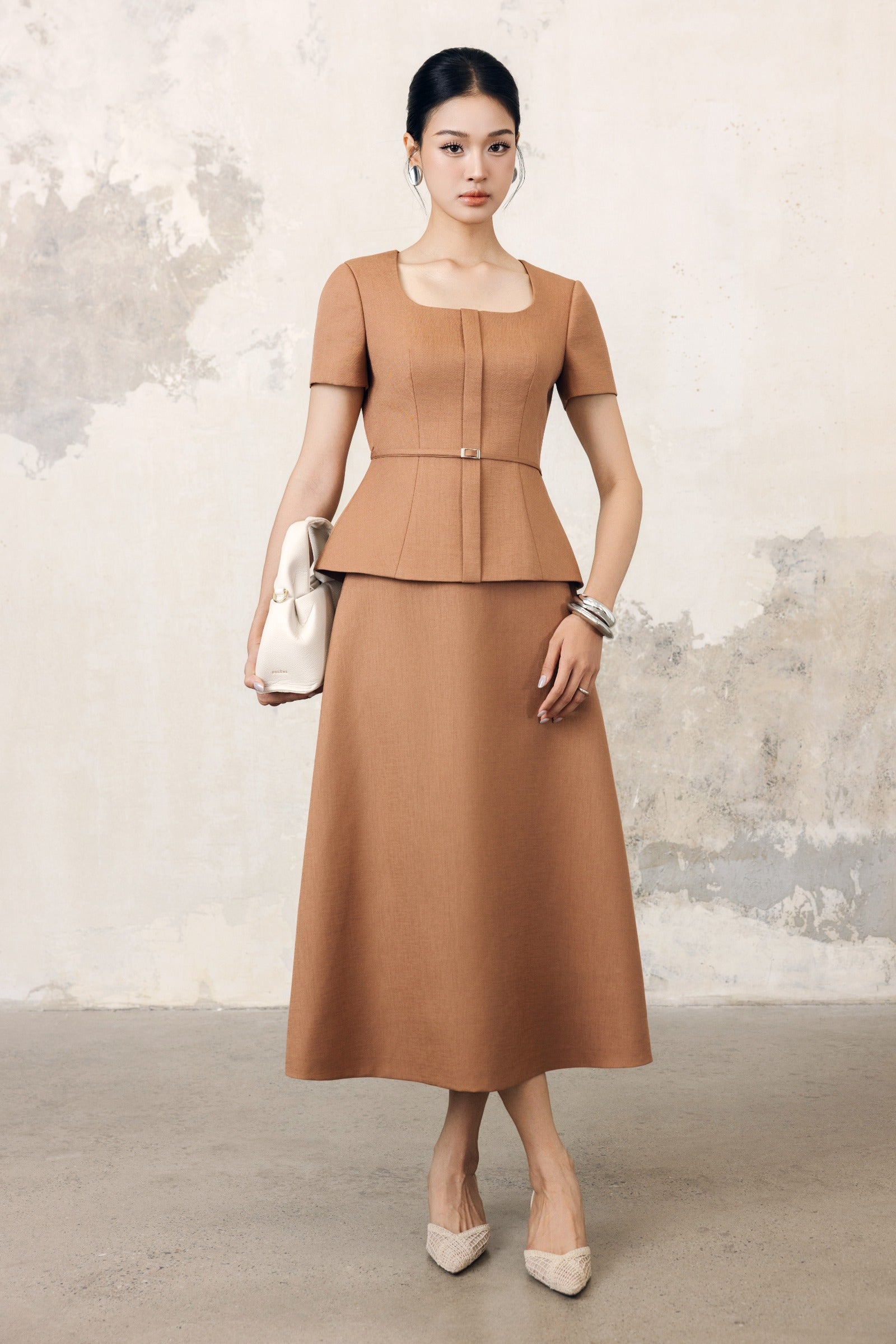Ngoc Square Neck Top