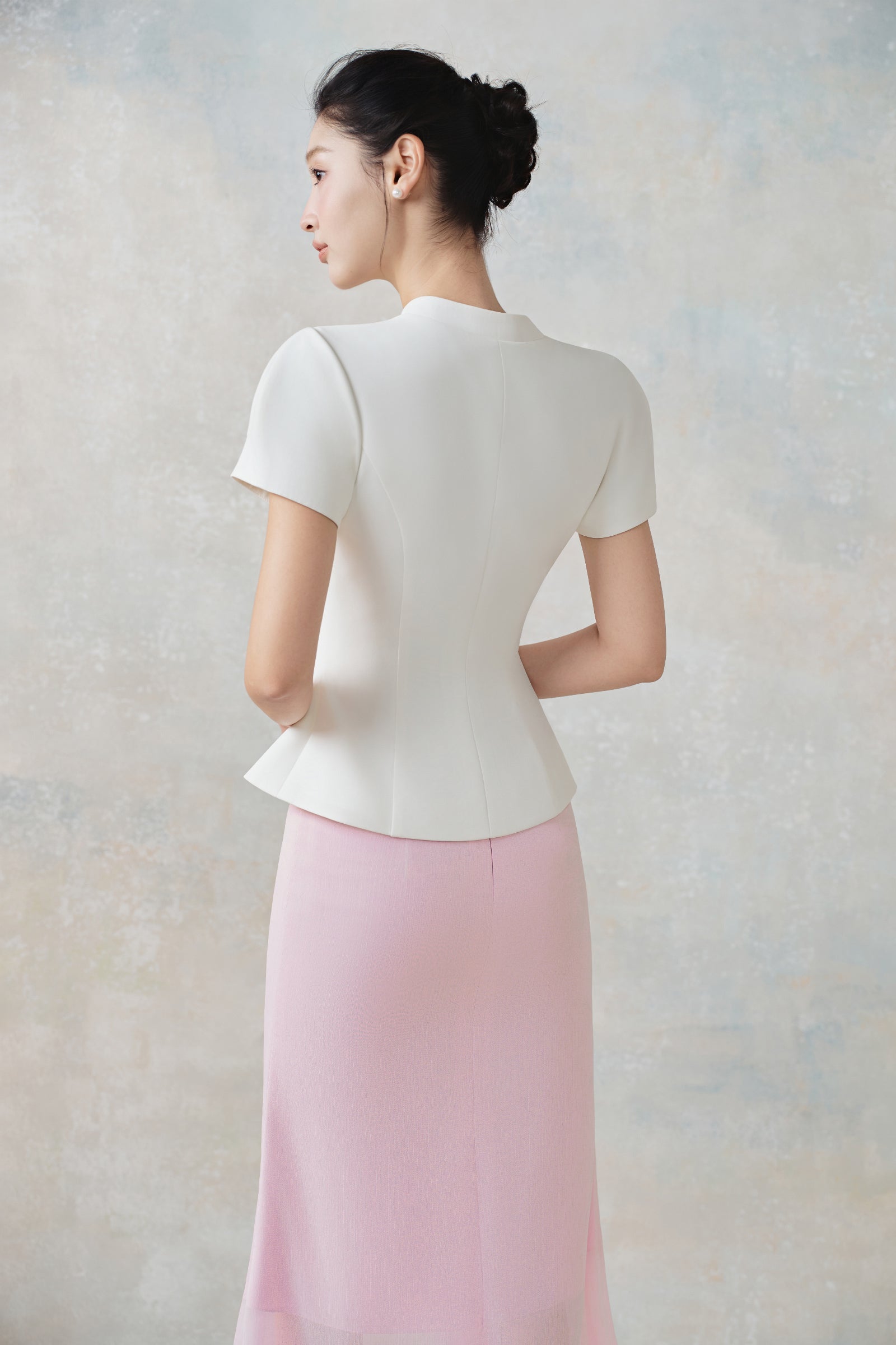 Thane Peplum Top
