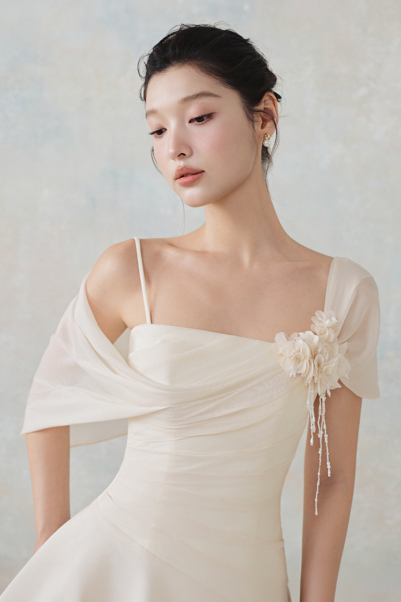 Beila Ruffle Maxi Dress