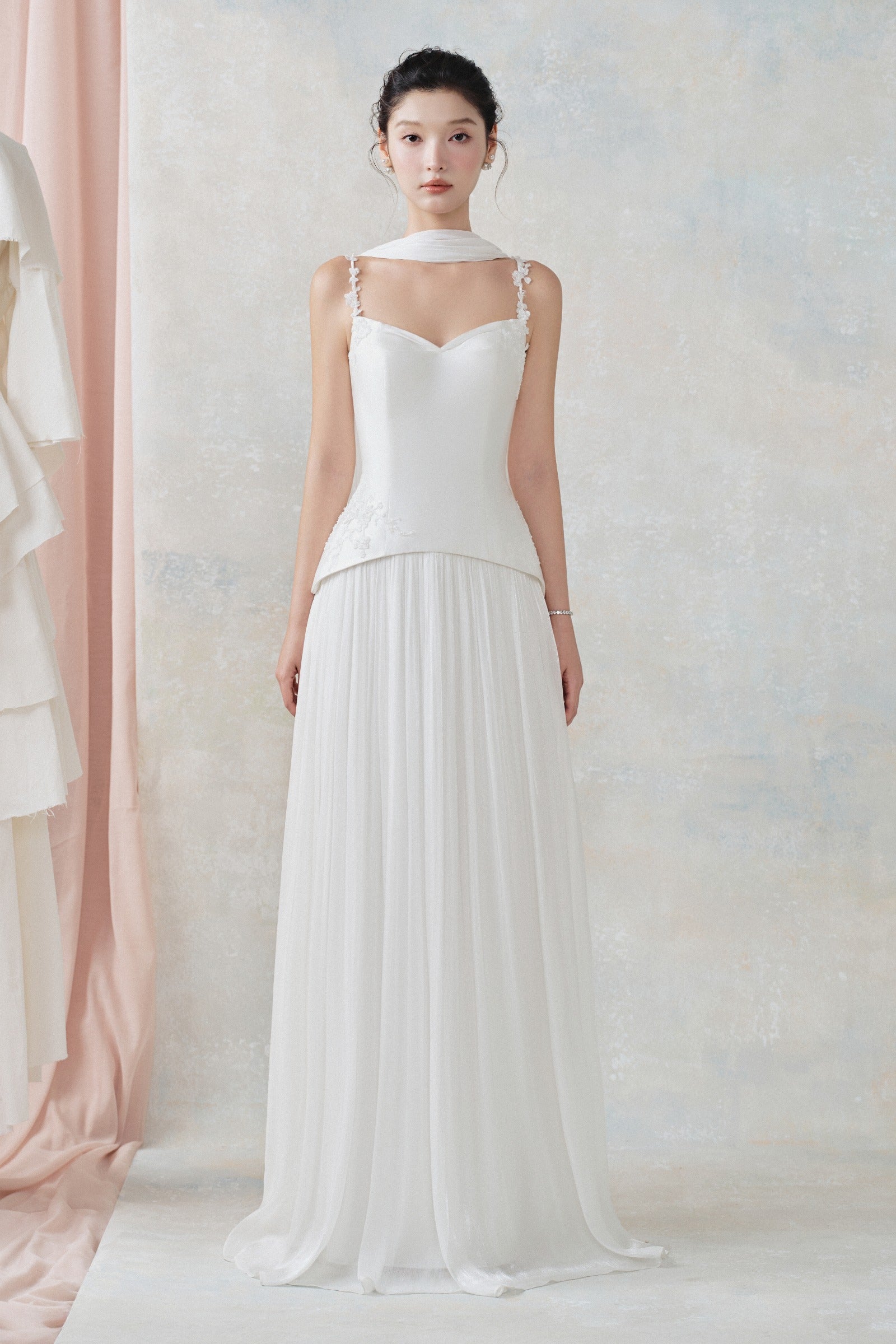 Mary Sweetheart Maxi Dress