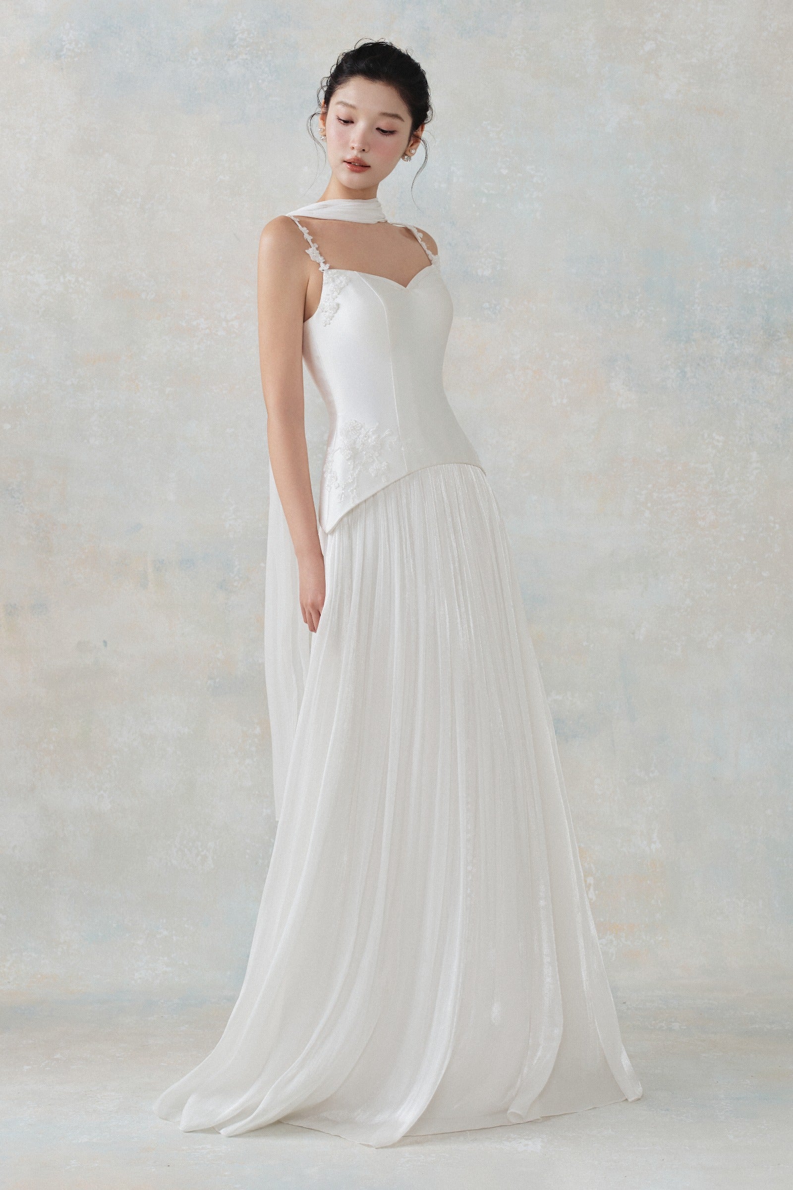 Mary Sweetheart Maxi Dress