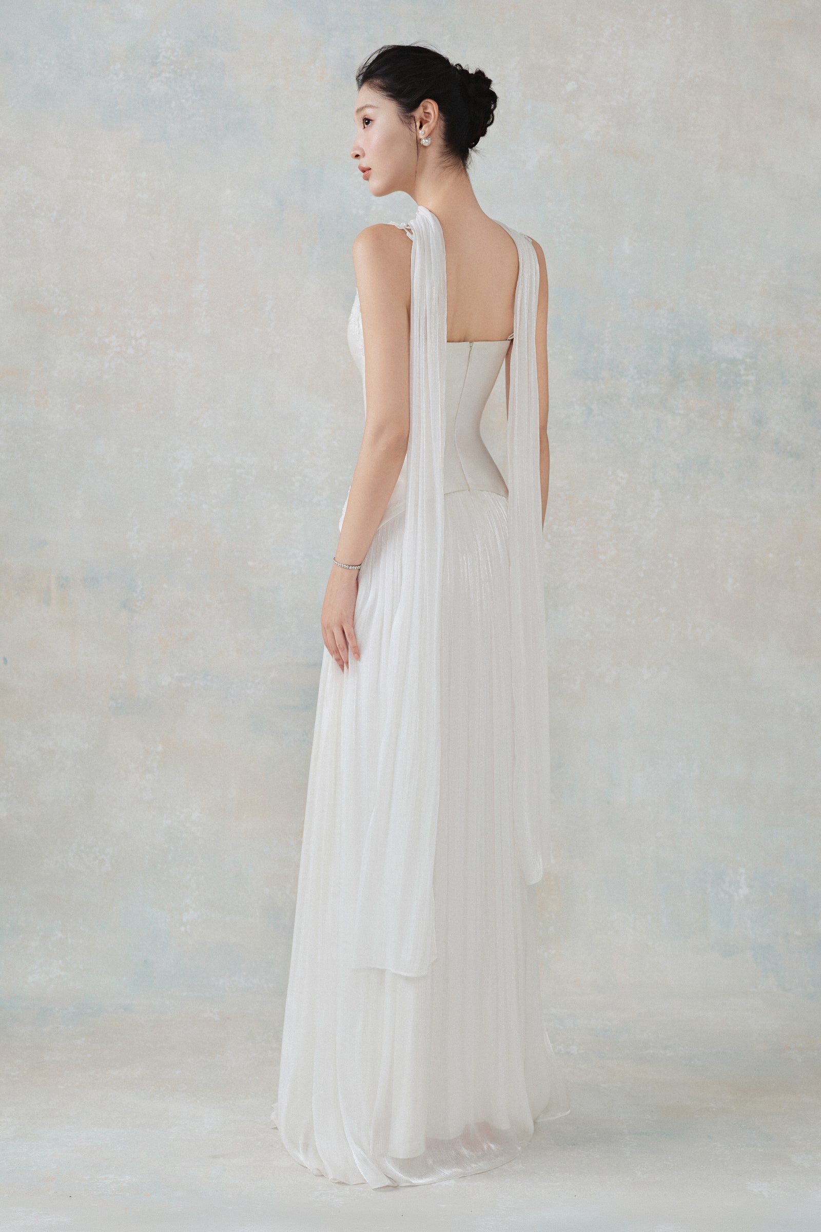 Mary Sweetheart Maxi Dress