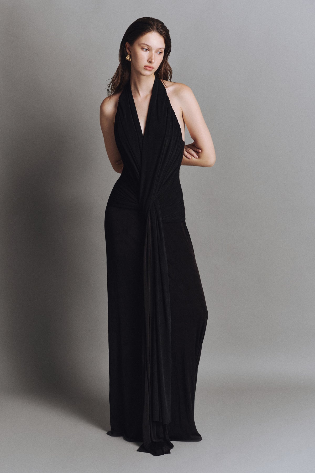 Solace Halter Maxi Dress