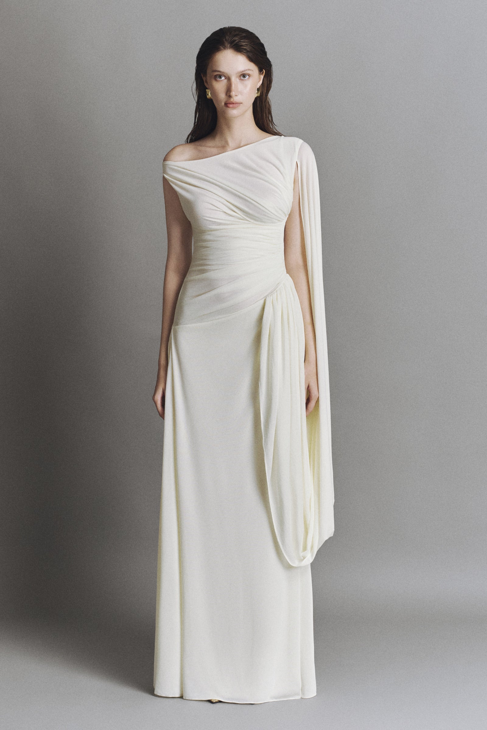 Mellow Draped Maxi Dress