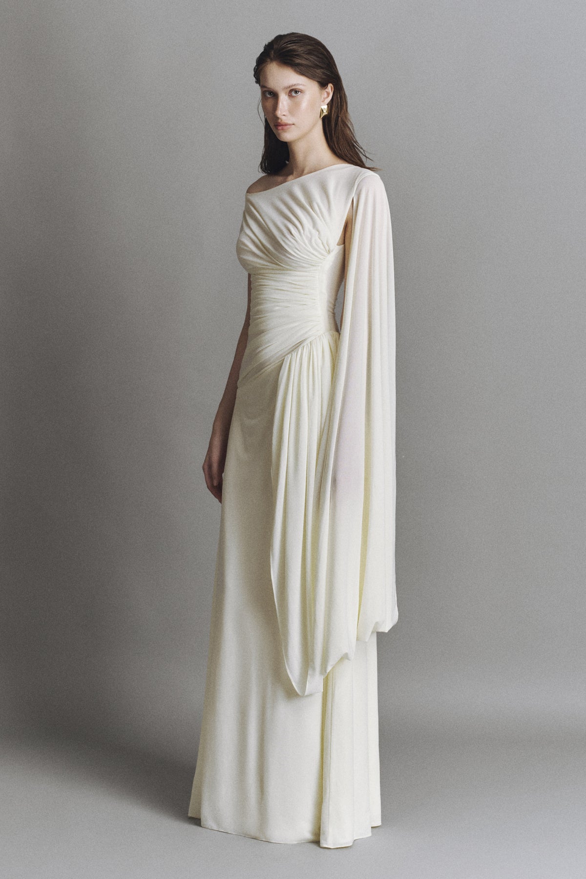 Mellow Draped Maxi Dress